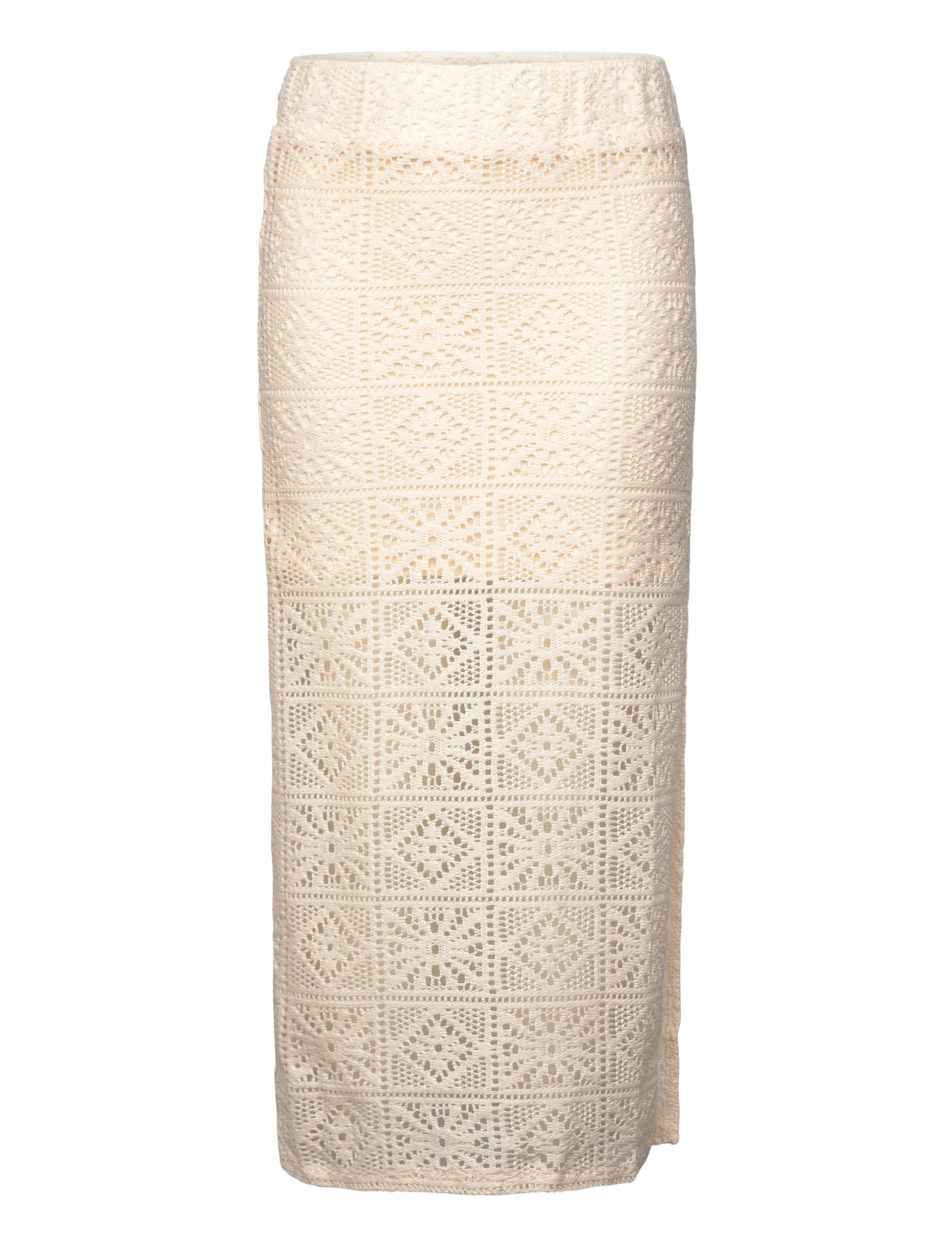 Grunt Ias Skirt, L/14Y, Röcke, Creme - Maxi Kinder