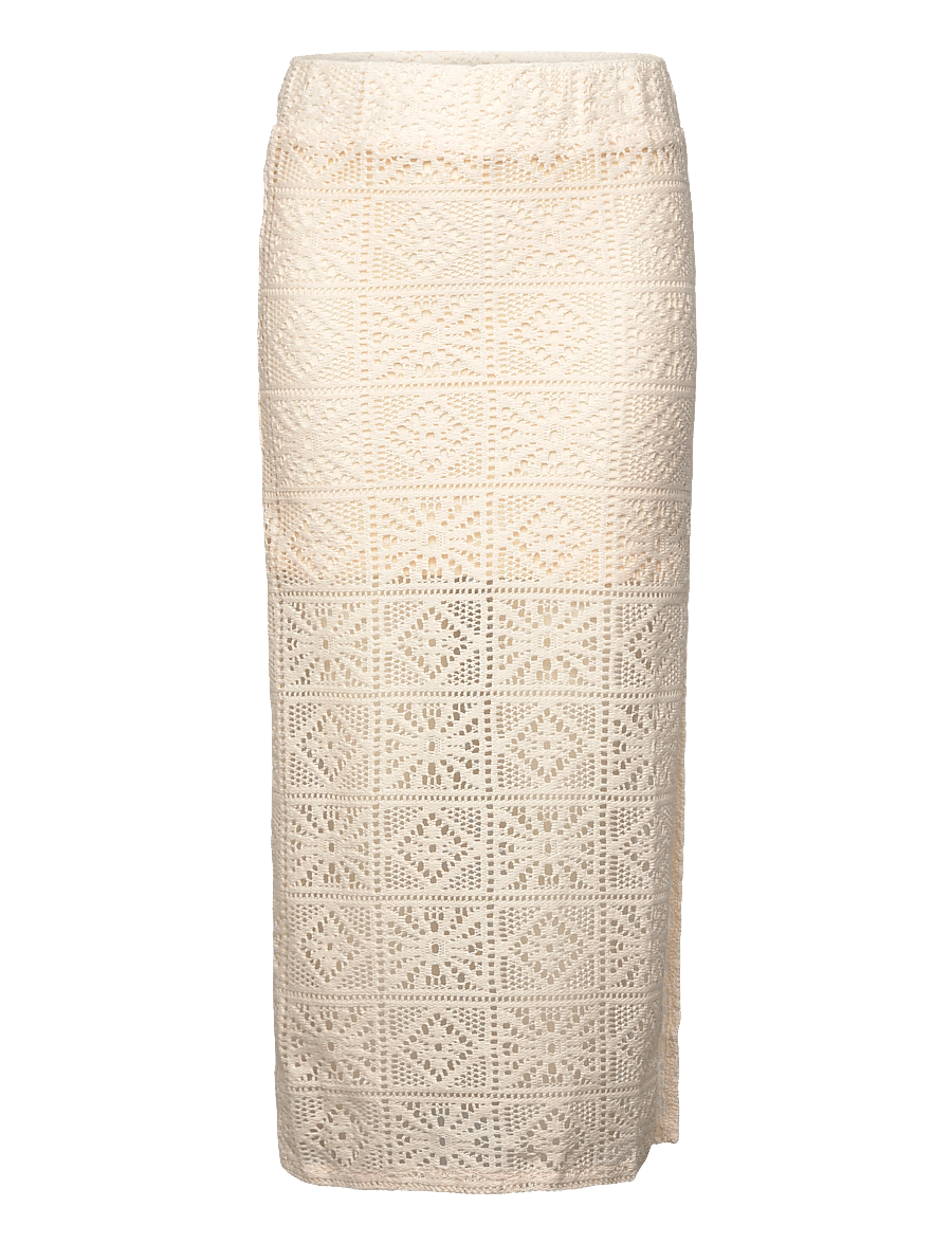 Grunt - Ias Skirt - maxikjolar - off white - 0