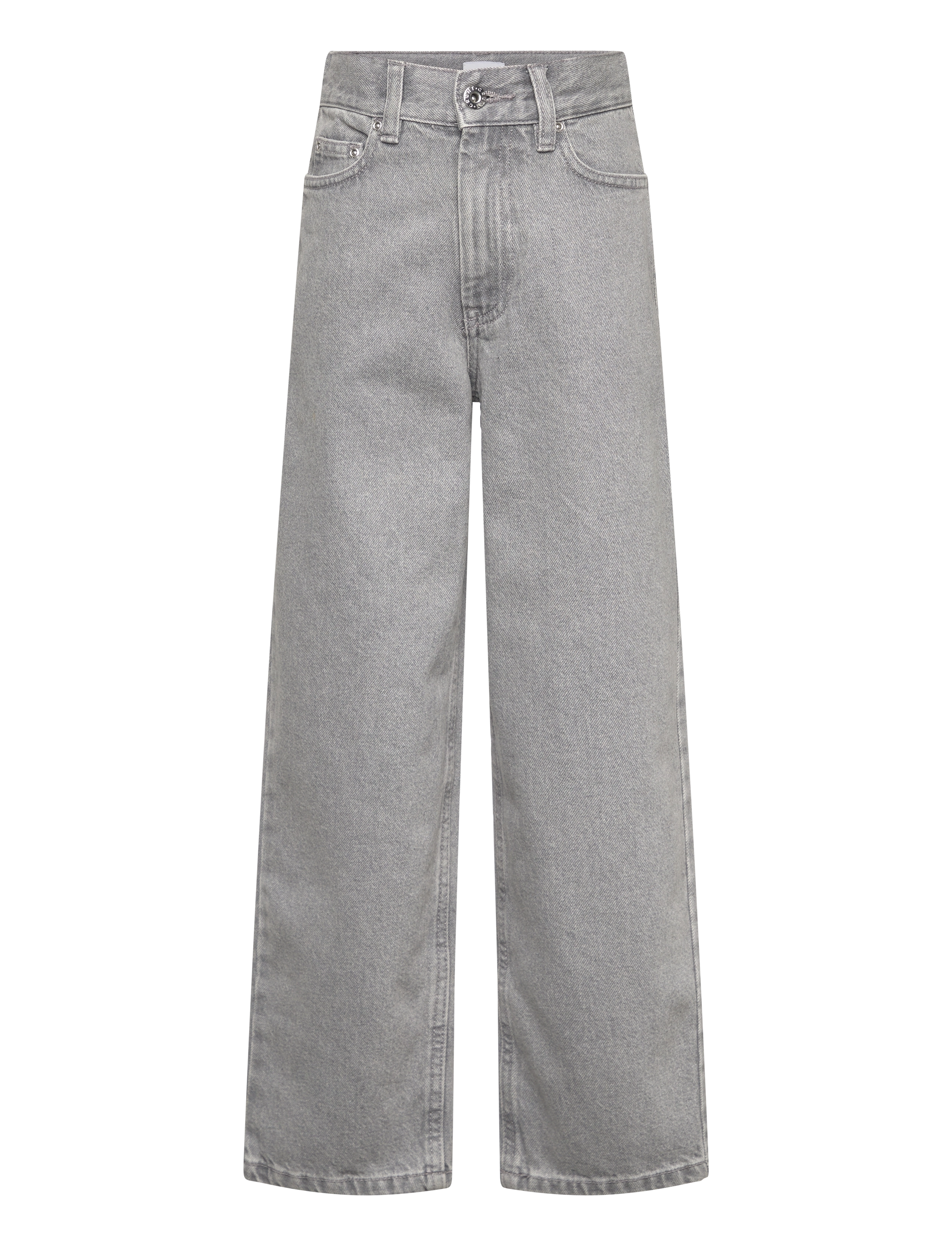 Grunt Grapito Light Grey, 152, Jeans, Grau - Regular Kinder