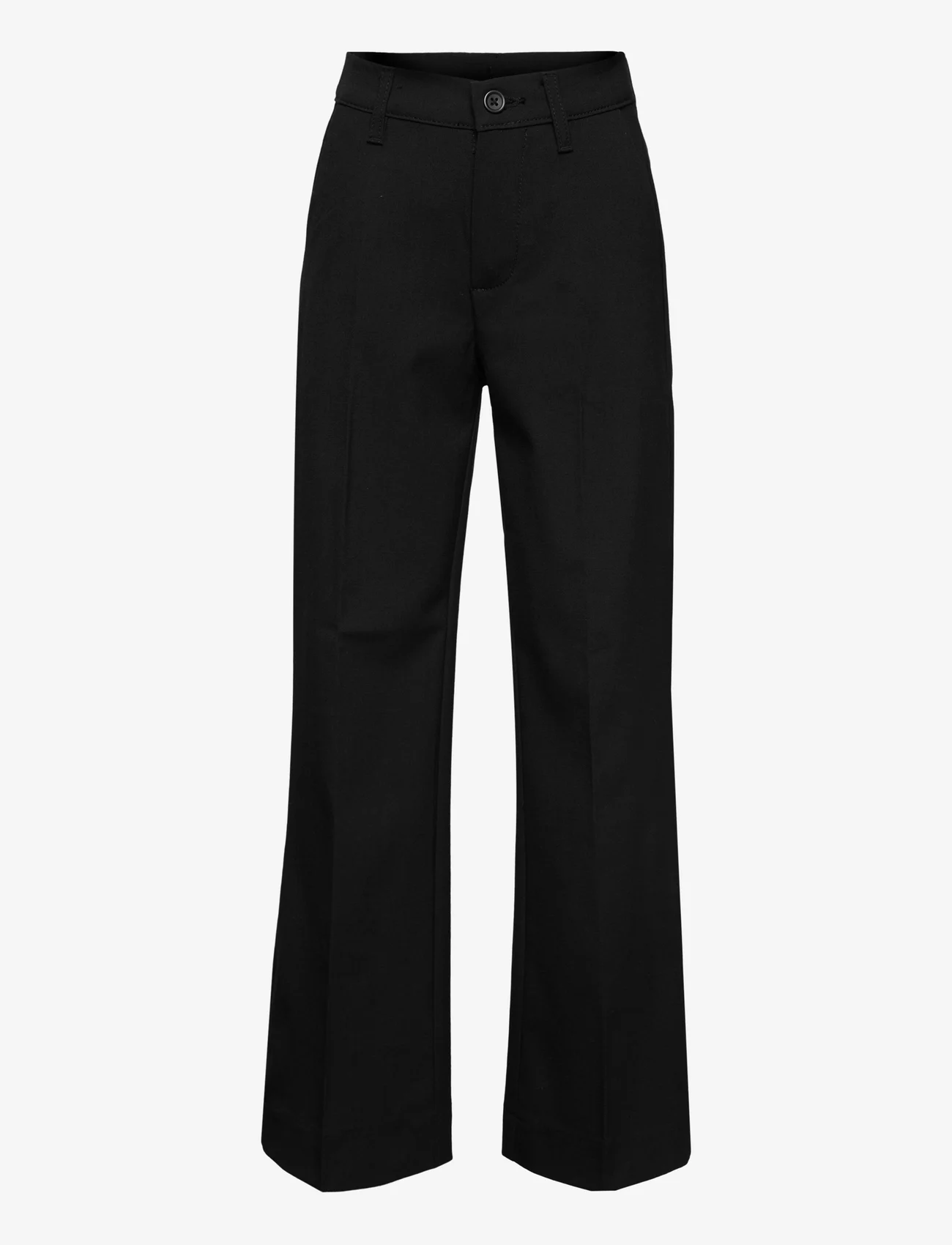 Grunt - Dudai Wide pants - trousers - black - 0