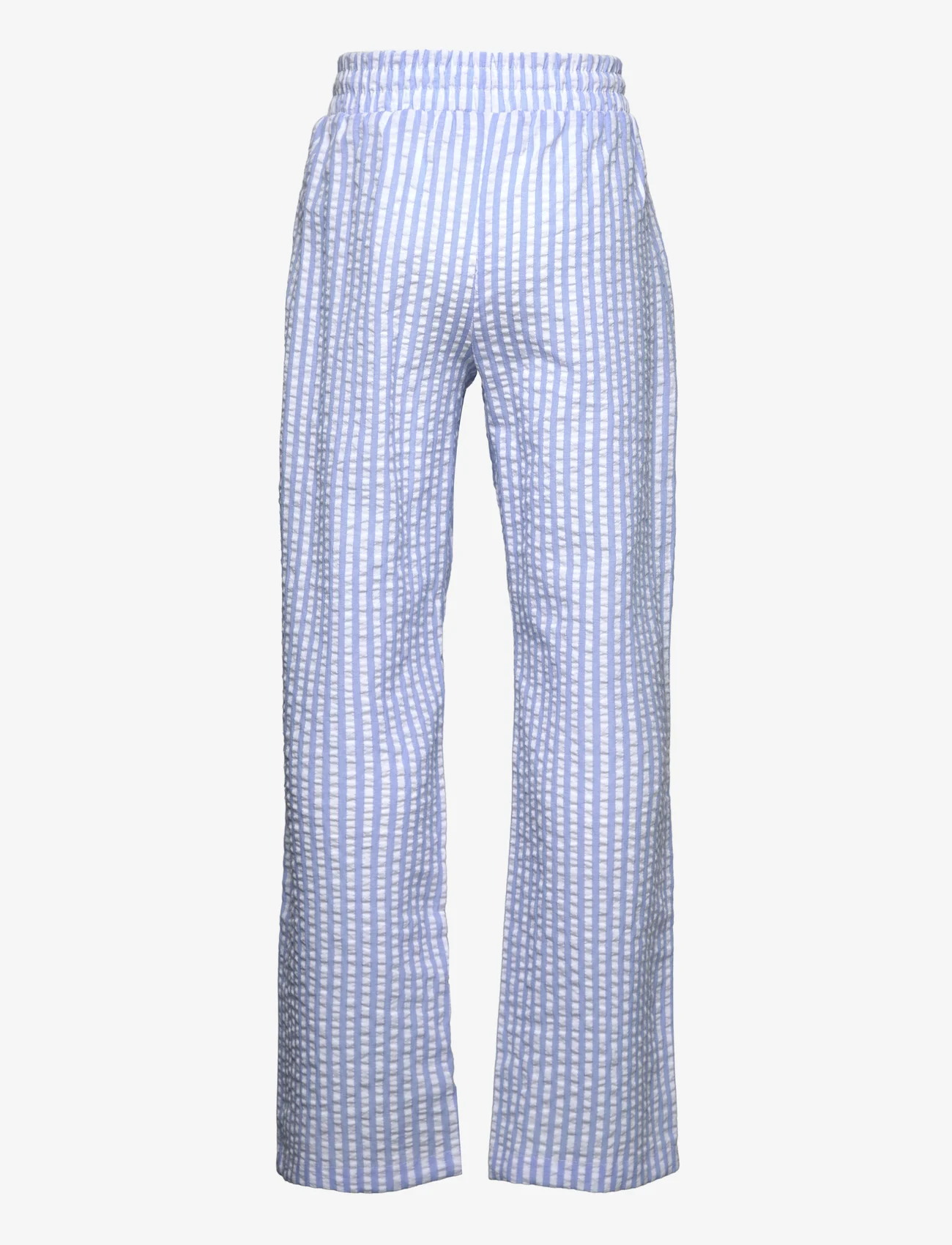 Grunt - Tenna Striped Pant - laveste priser - light blue - 1