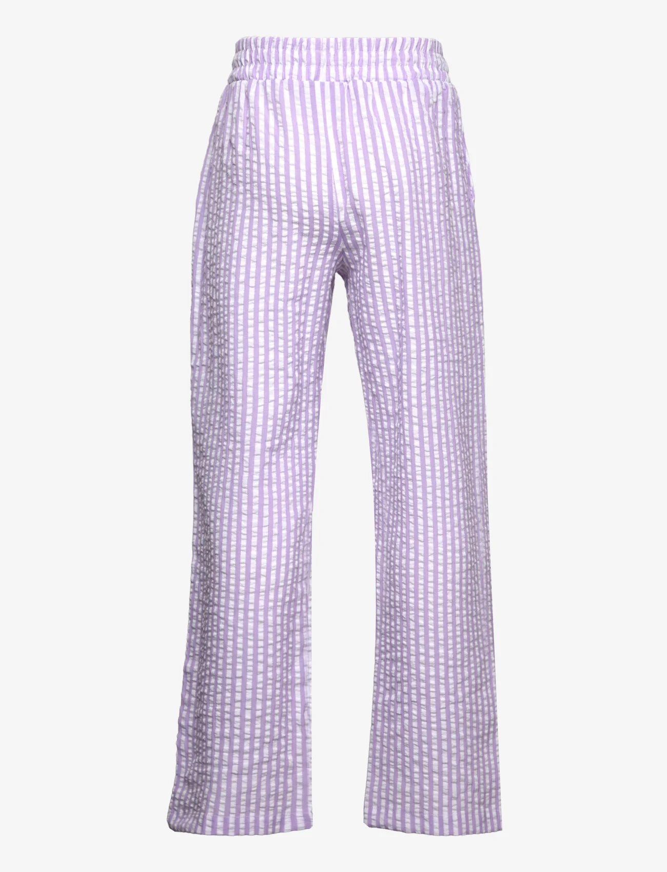 Grunt - Tenna Striped Pant - lägsta priserna - purple - 1