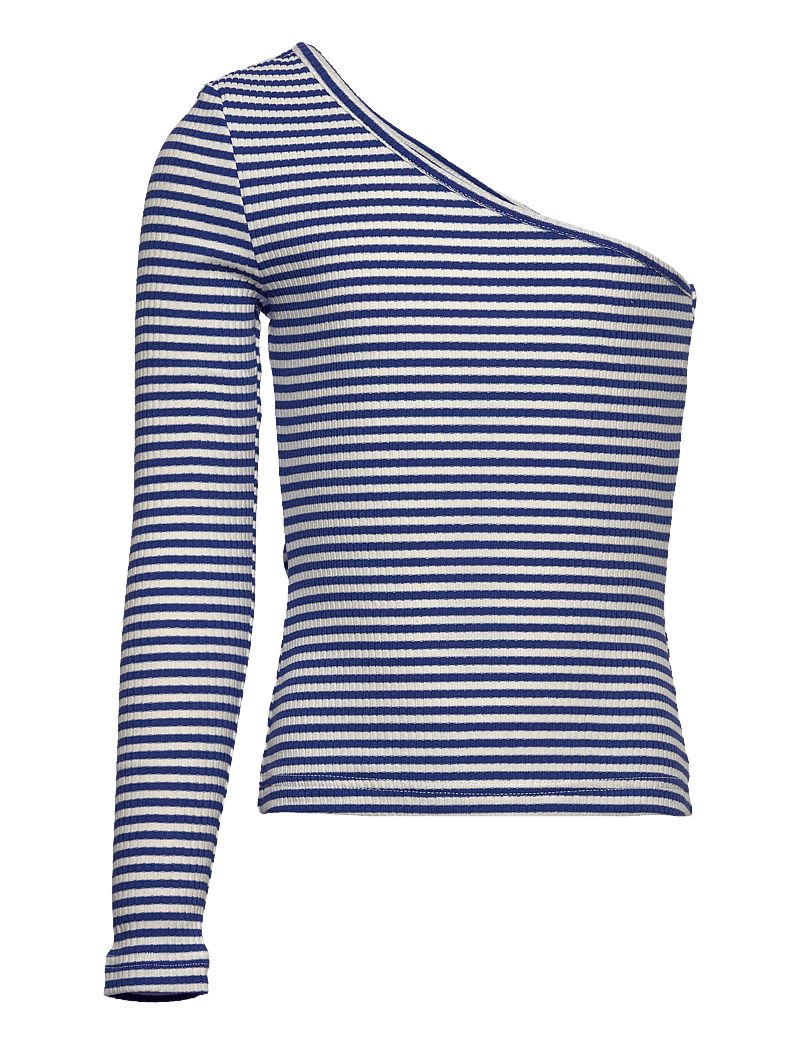 Grunt - Tempere Tee - langærmede t-shirts - blue - 0
