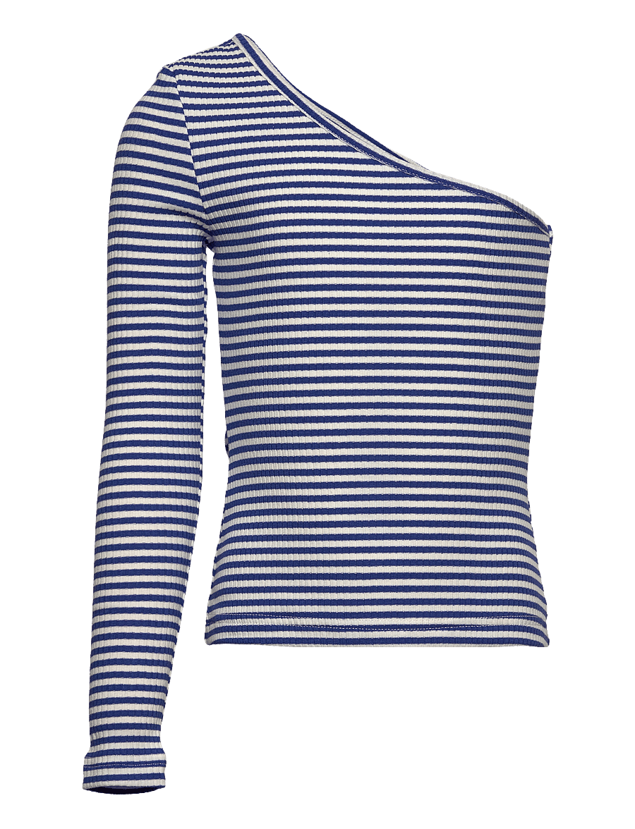 Grunt - Tempere Tee - langærmede t-shirts - blue - 0