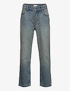 Street Loose Second Jeans - VINTAGE ACID BLUE