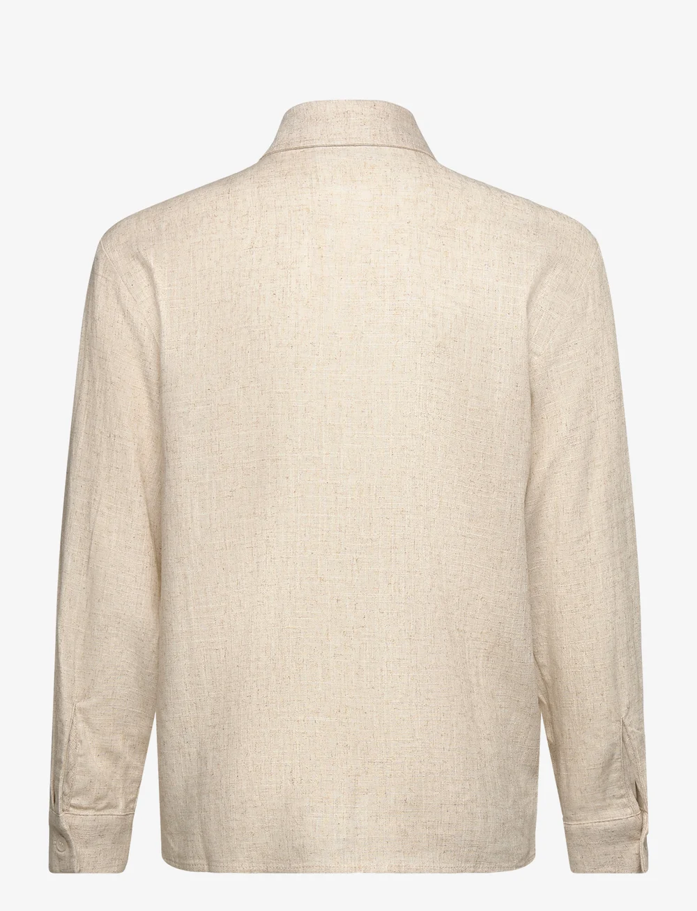 Grunt - Herstal Linen Shirt - langærmede skjorter - sand - 1