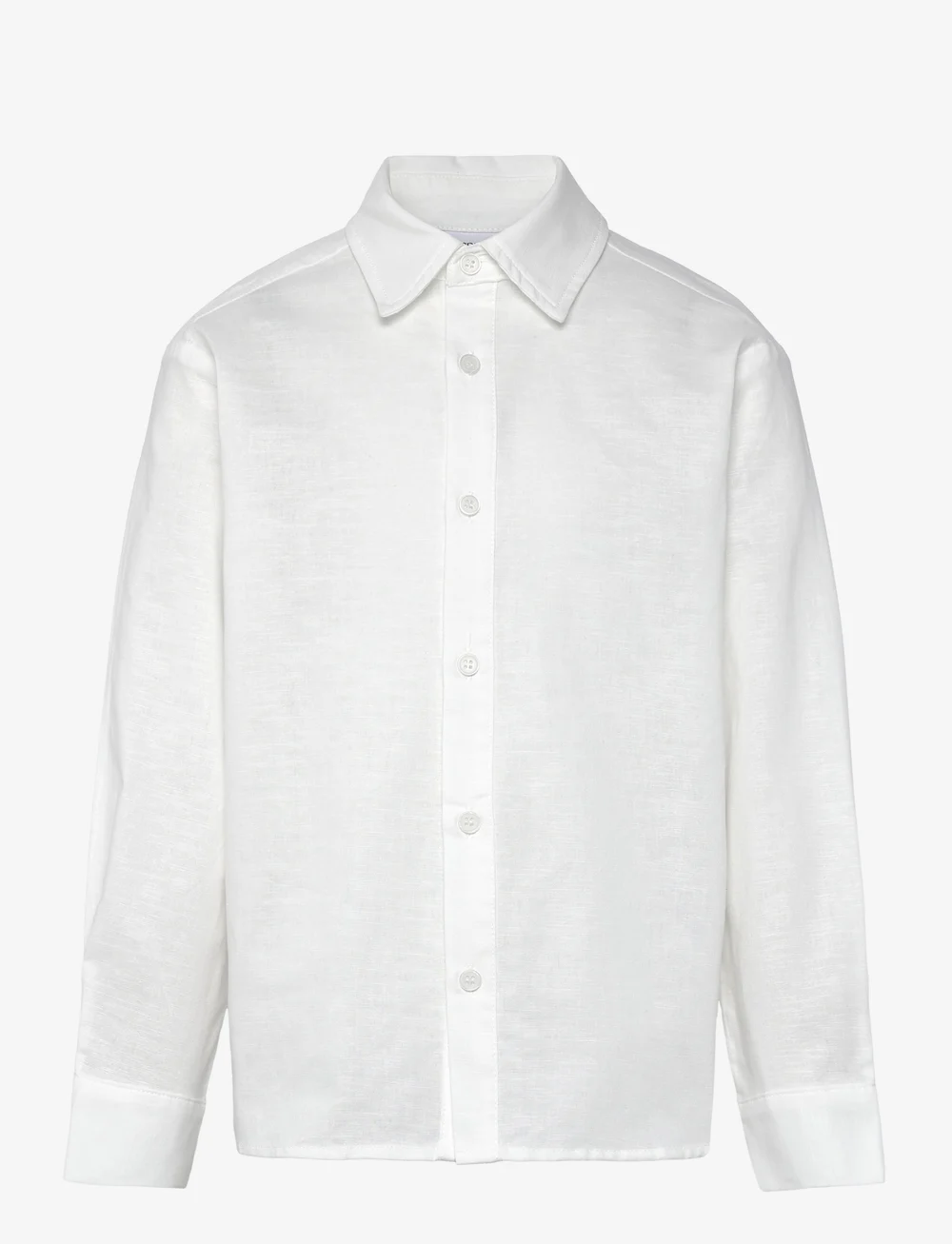 Grunt - Herstal Linen Shirt - langärmlige hemden - white - 0