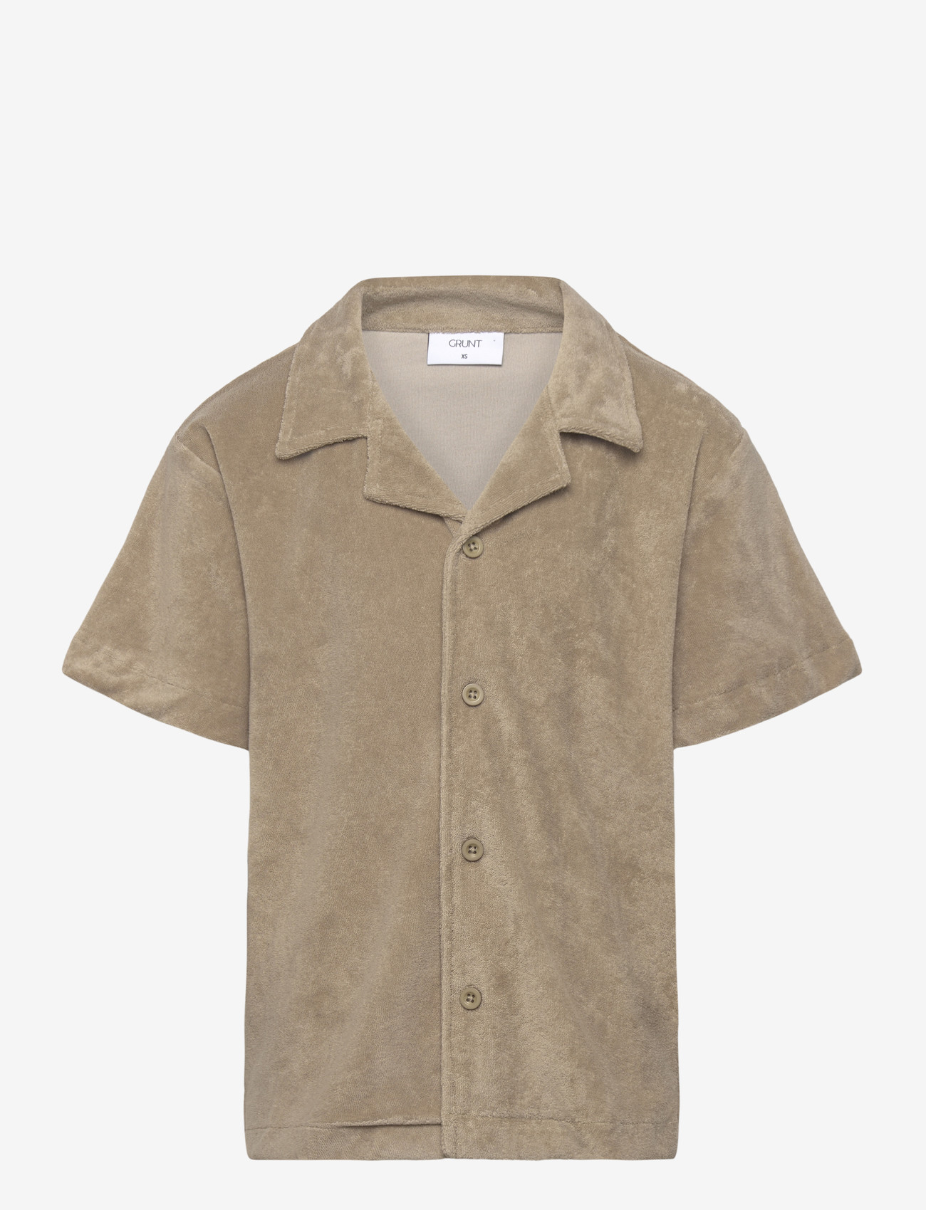 Grunt - GRAugust Terry SS Shirt - lühikeste varrukatega polod - ecru - 0