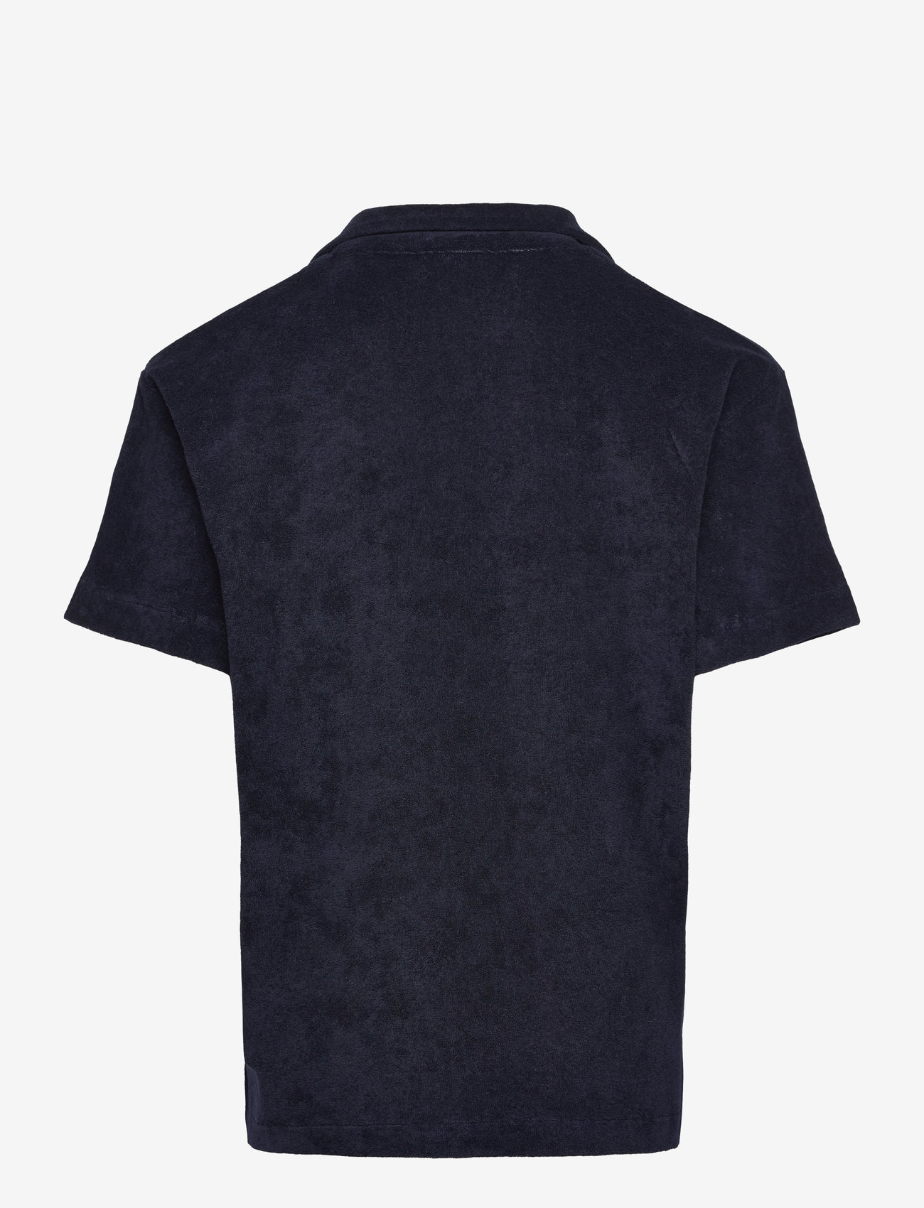 Grunt - August SS Shirt - kortærmede skjorter - navy - 1