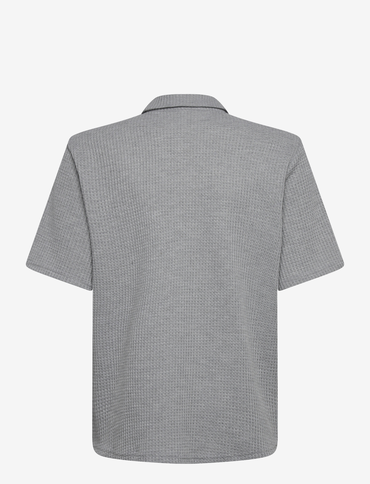 Grunt - Alfred SS Shirt - stutterma skyrtur - grey - 1