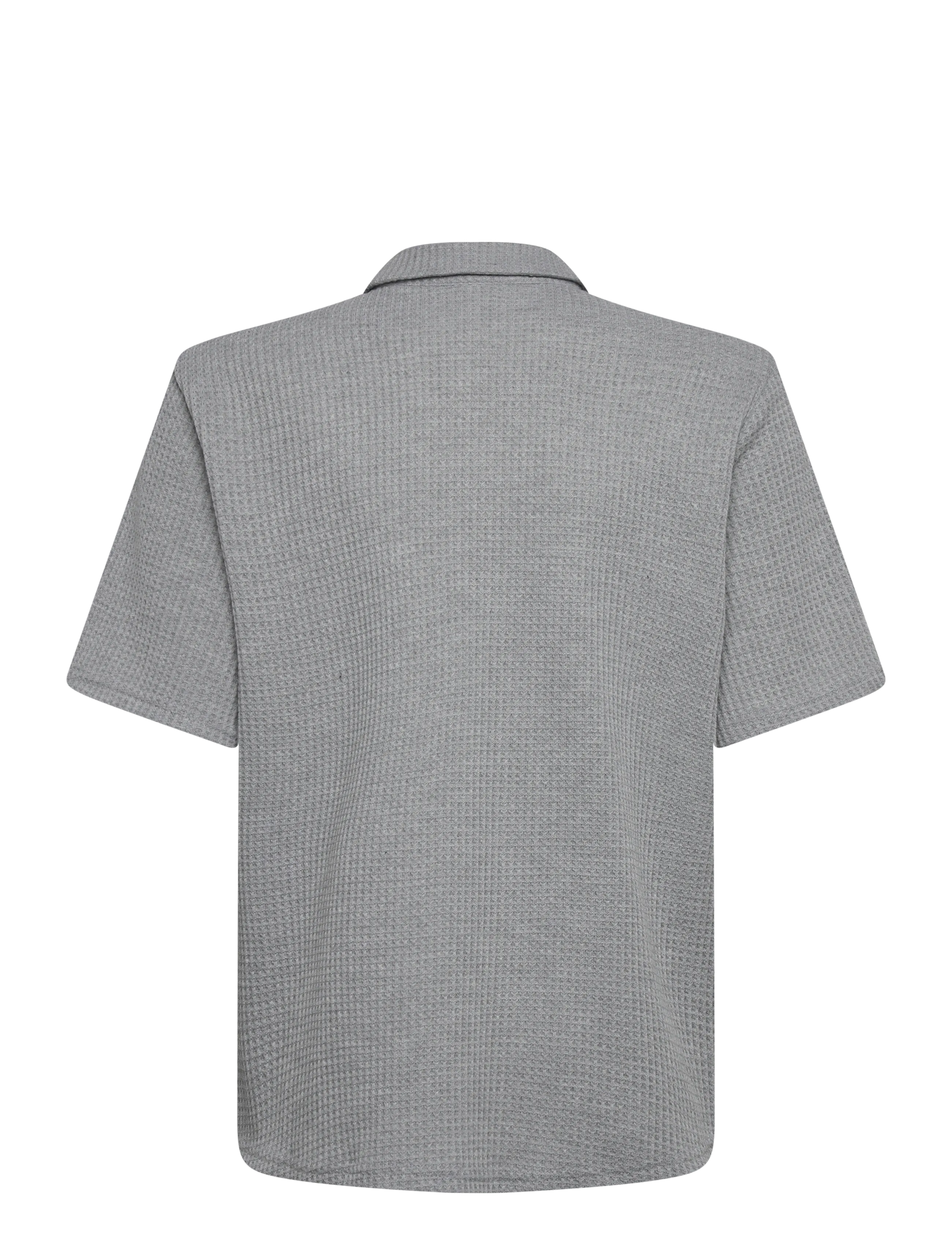 Grunt - Alfred SS Shirt - kortærmede skjorter - grey - 1