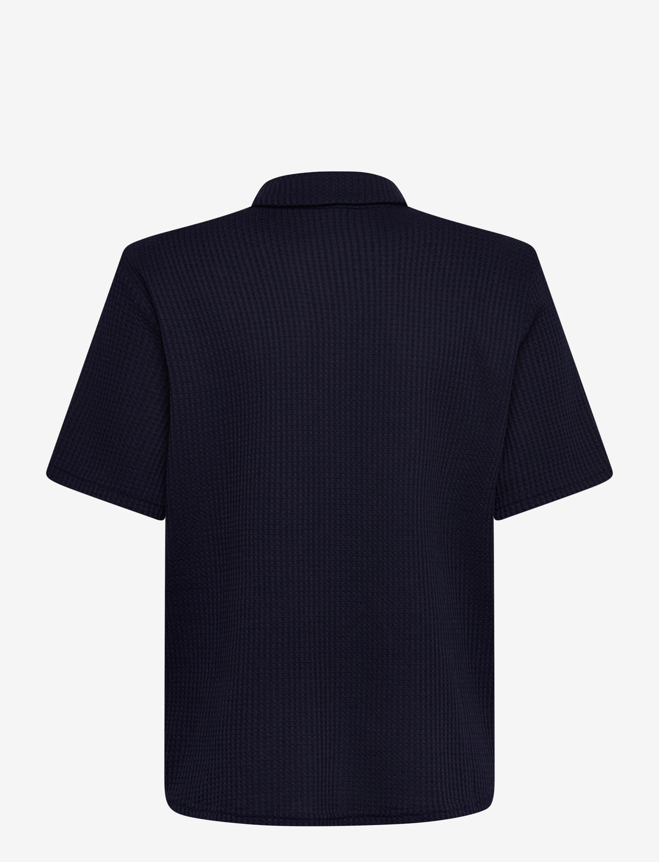 Grunt - Alfred SS Shirt - kortærmede skjorter - navy - 1