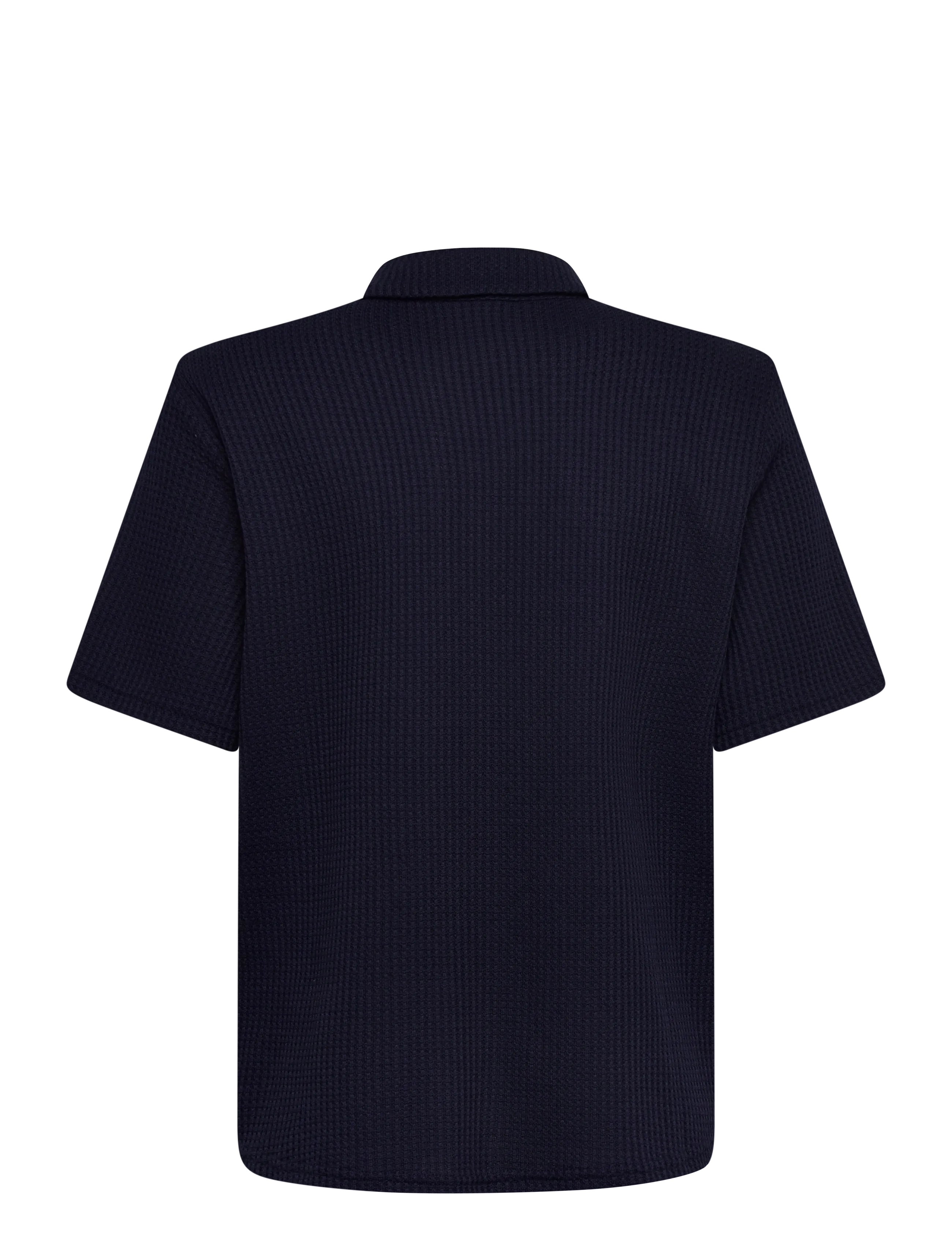 Grunt - Alfred SS Shirt - lühikeste varrukatega särgid - navy - 1