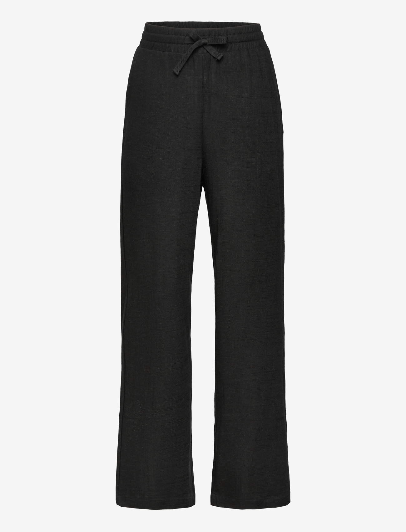 Grunt - GRAllan Linen Pants - laveste priser - black - 0