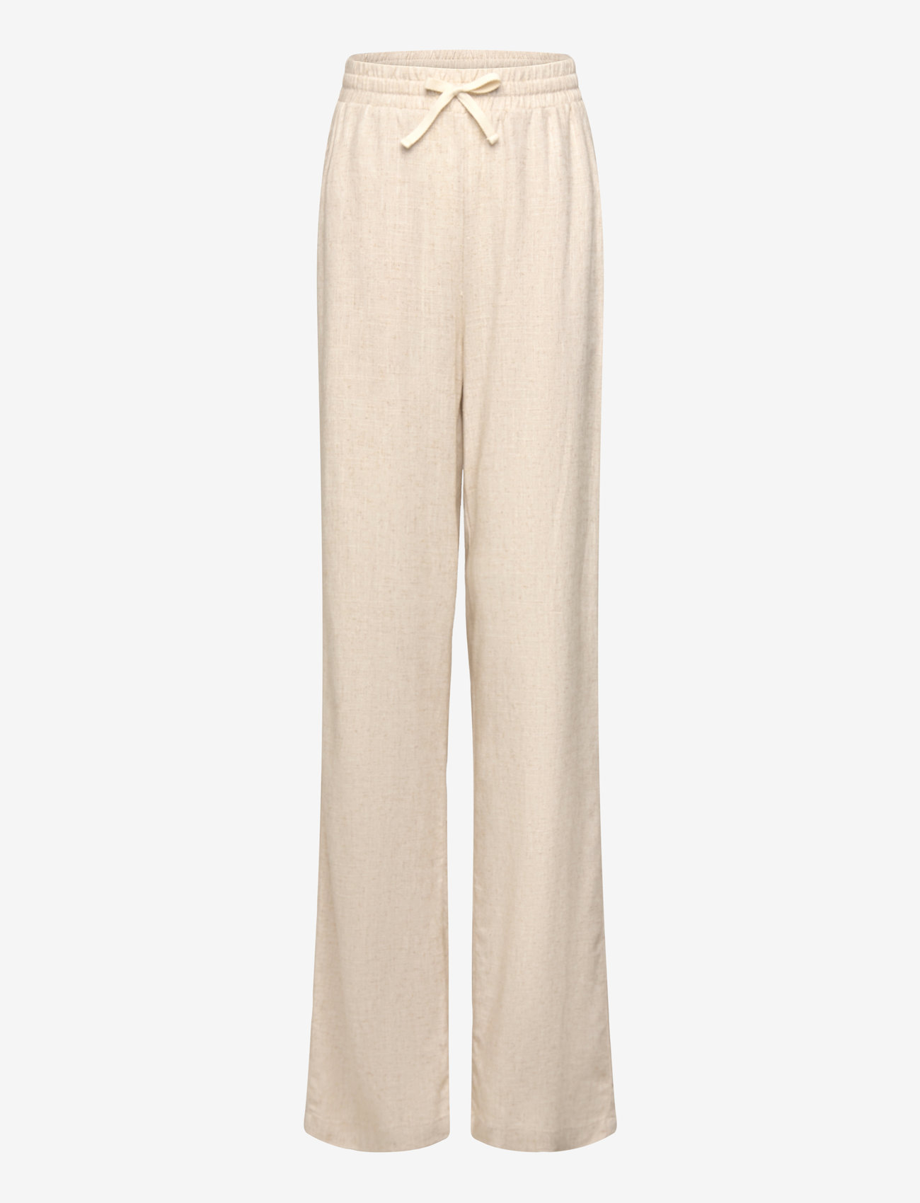 Grunt - GRAllan Linen Pants - linane riietus - sand - 0