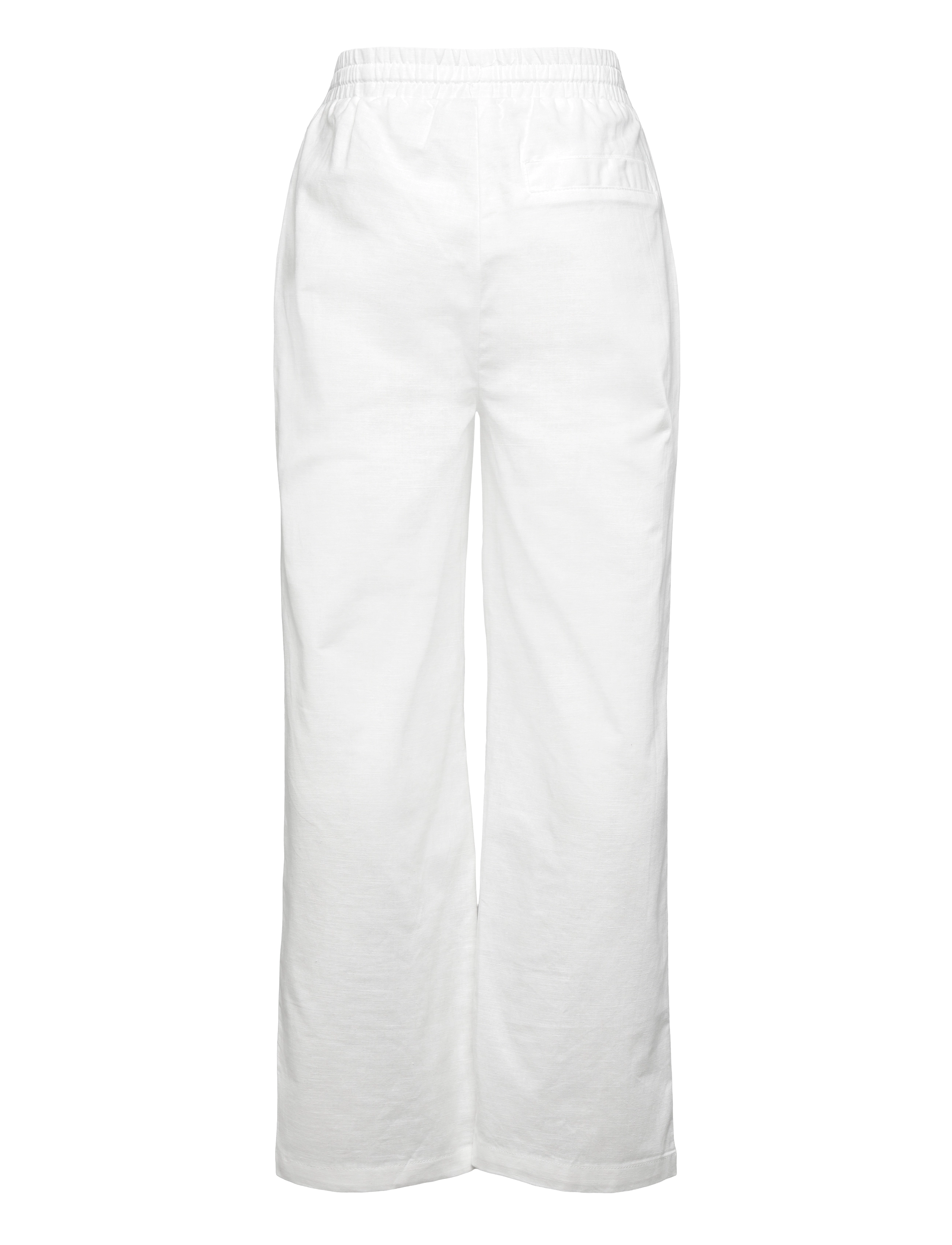 Grunt - GRAllan Linen Pants - byxor - white - 1