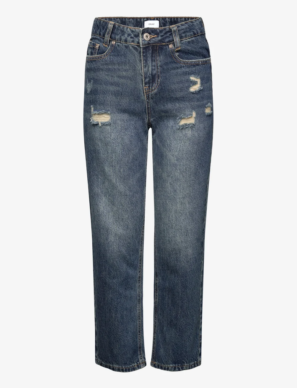 Grunt - GRHamon Ripped - tavalised teksad - dark blue - 0