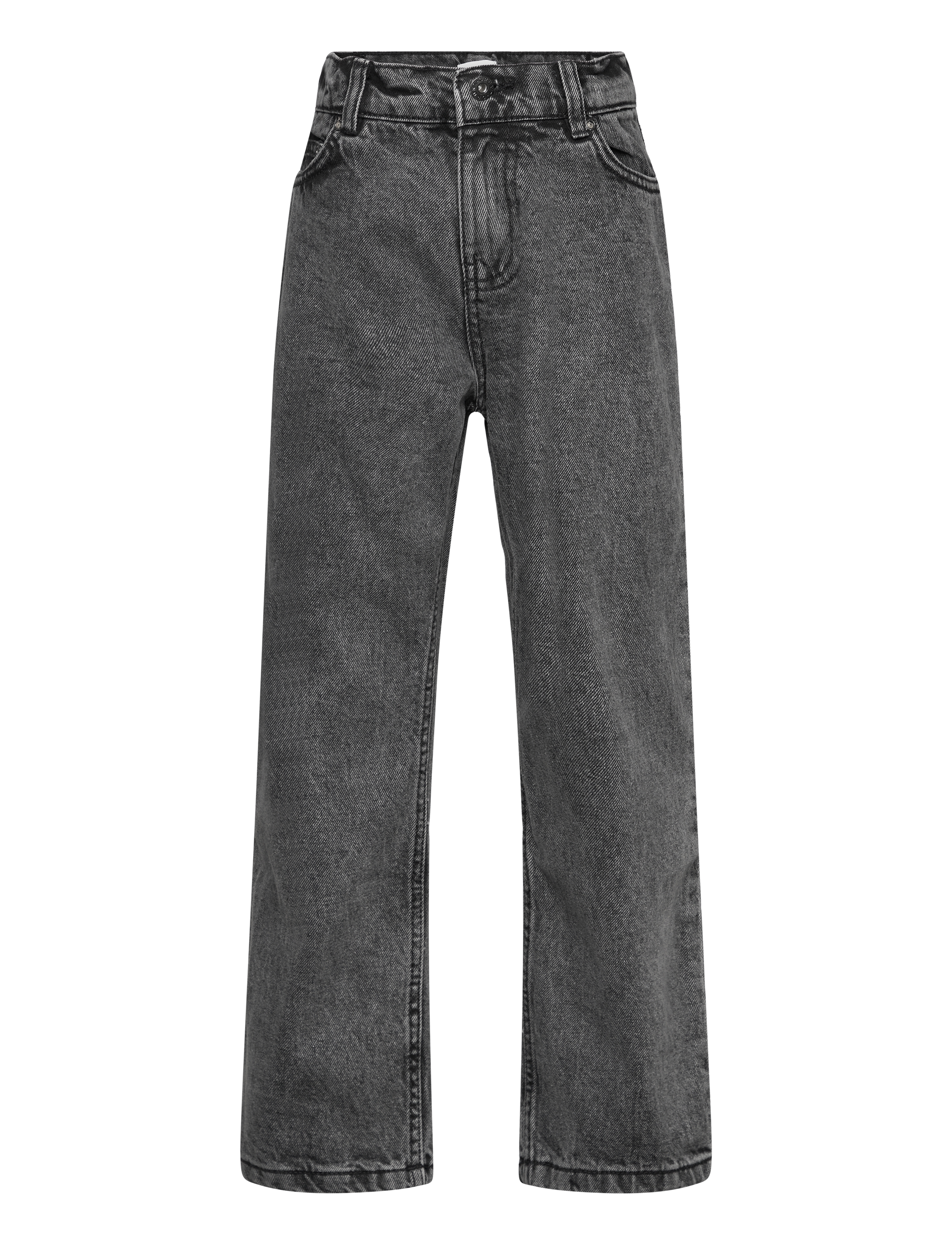Grunt Grhamon Dark Grey, 176, Jeans, Grau - Wide Kinder