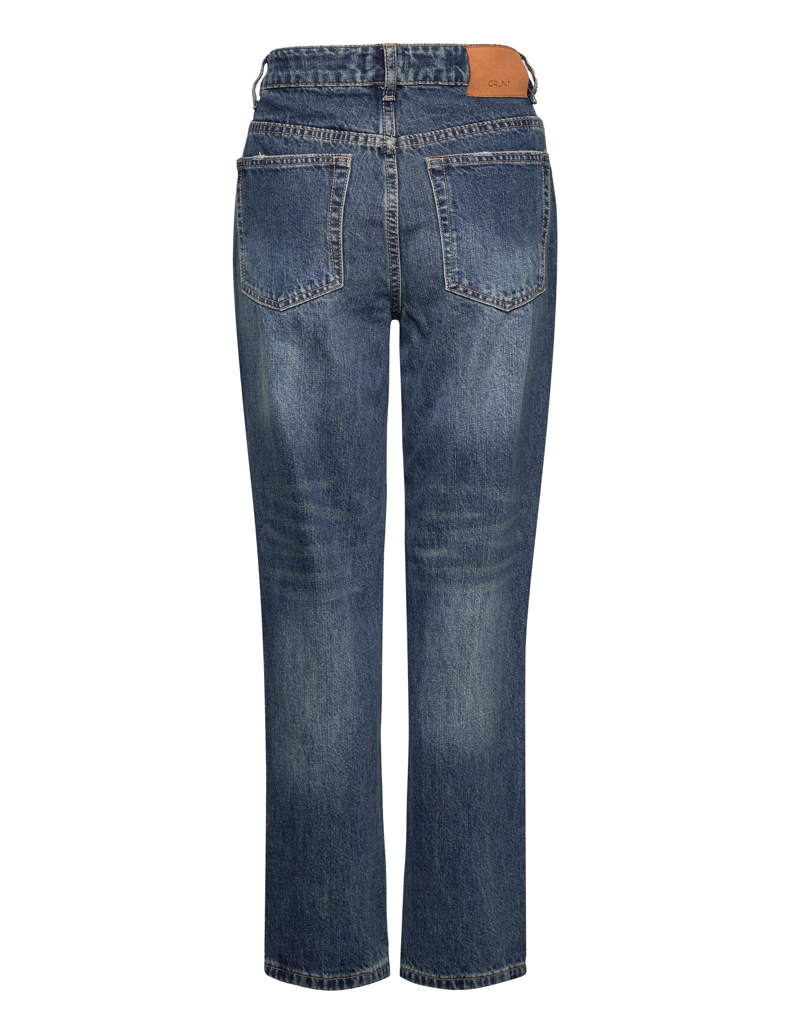 Grunt - GRStreet Loose Ripped - alt laienevad teksad - dark blue - 1