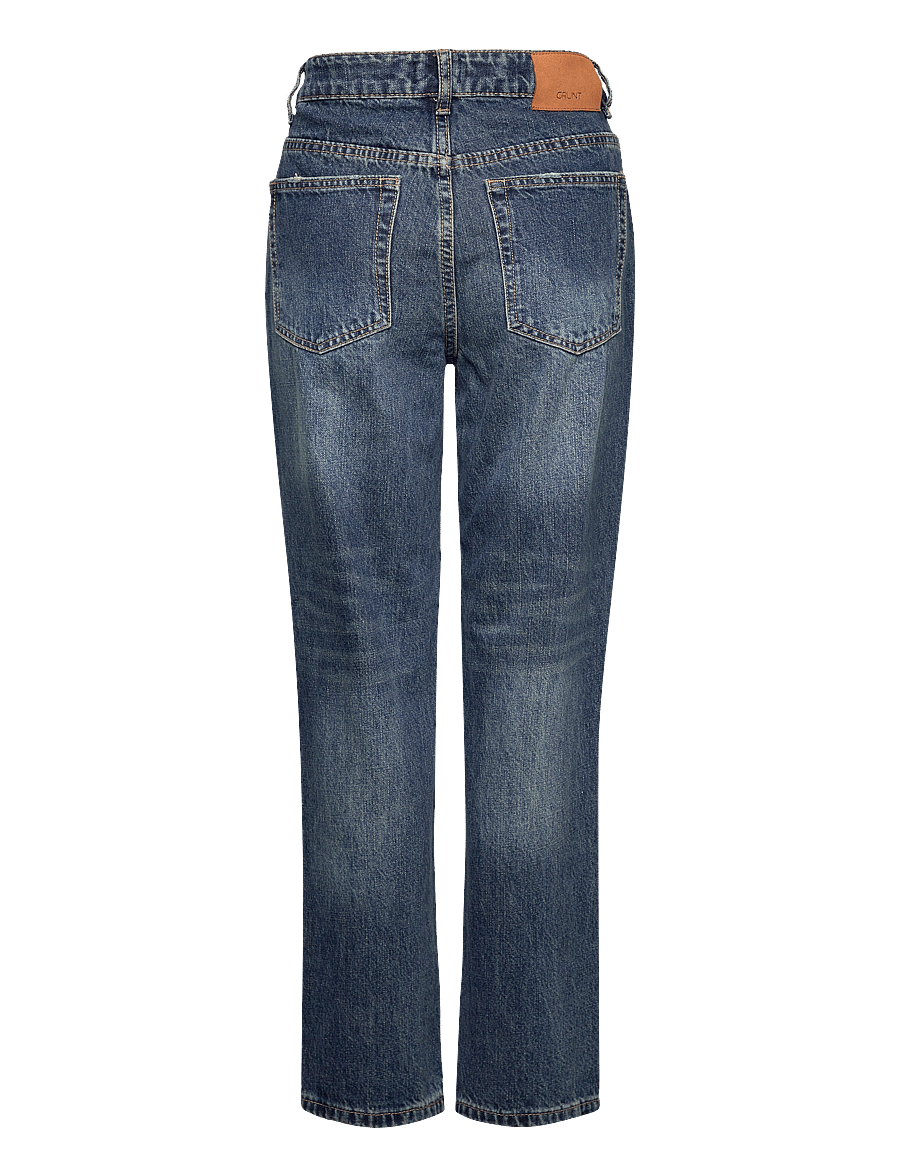 Grunt - GRStreet Loose Ripped - loose jeans - dark blue - 1