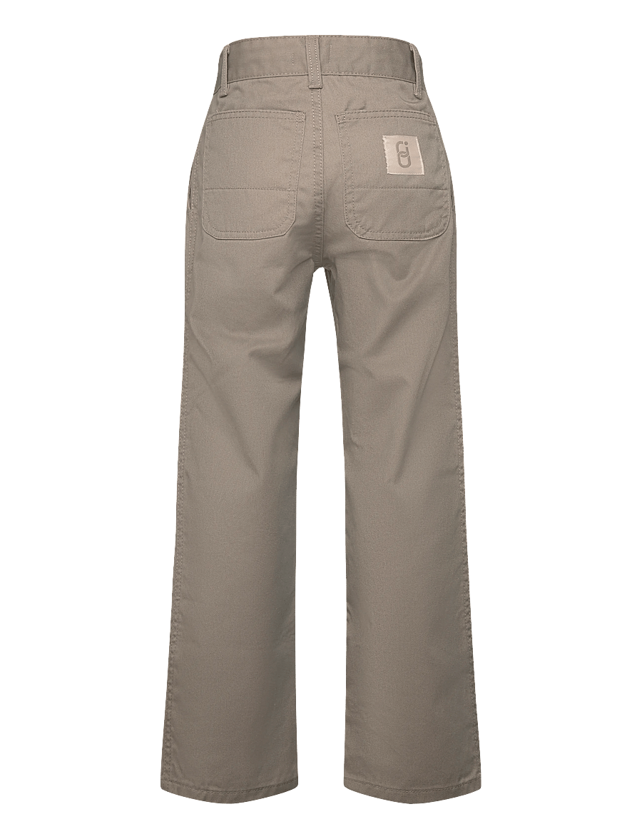 Grunt - GRCobblestone Pants - byxor - grey-brown - 1