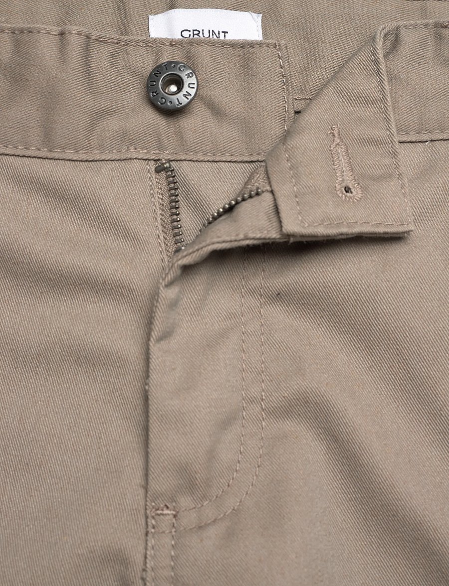 Grunt - GRCobblestone Pants - byxor - grey-brown - 3