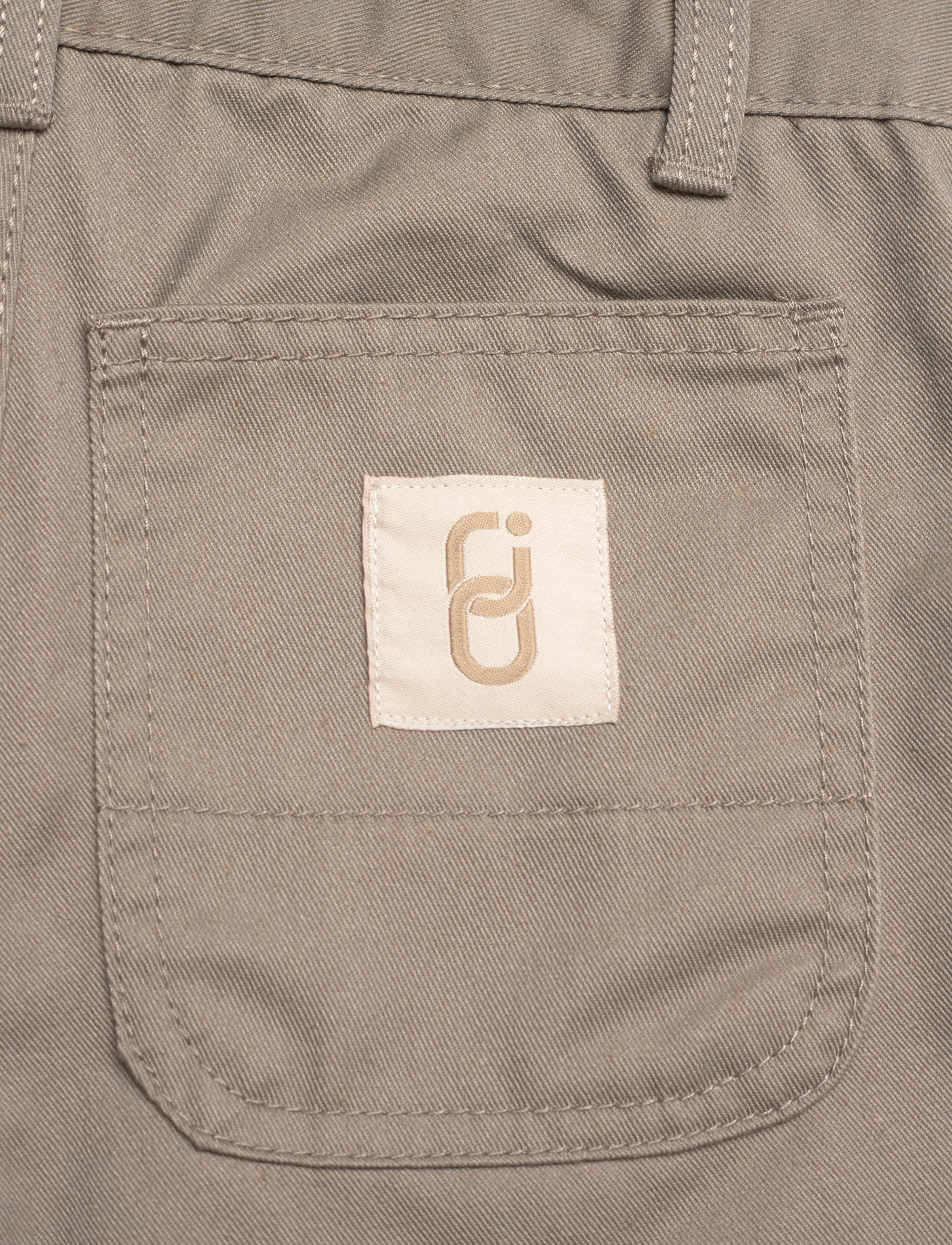 Grunt - GRCobblestone Pants - byxor - grey-brown - 4