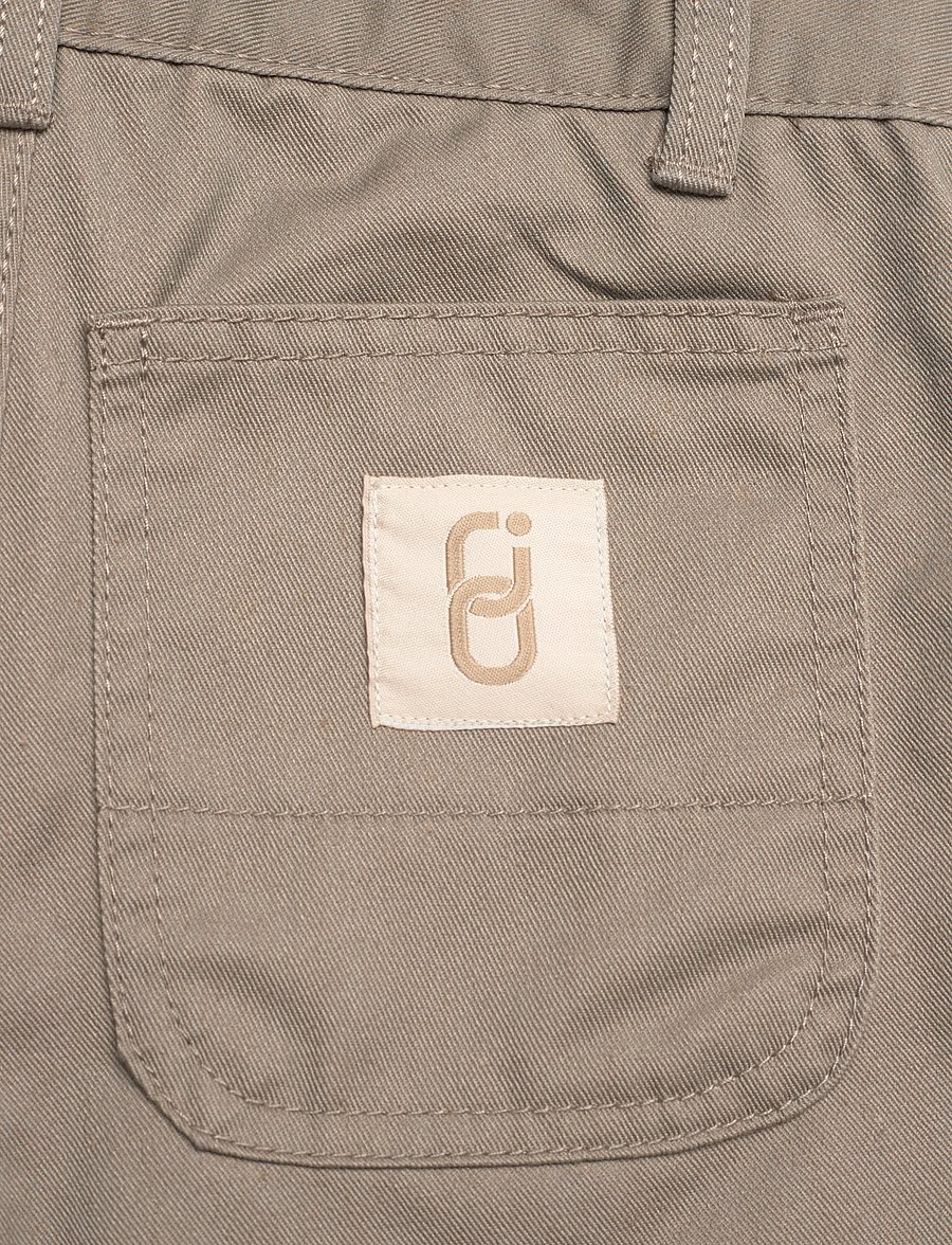 Grunt - GRCobblestone Pants - byxor - grey-brown - 4