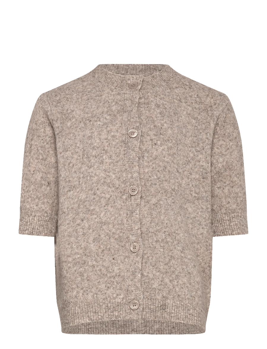 Grunt - GRIsa SS Knit Cardigan - cardigans - nature - 0
