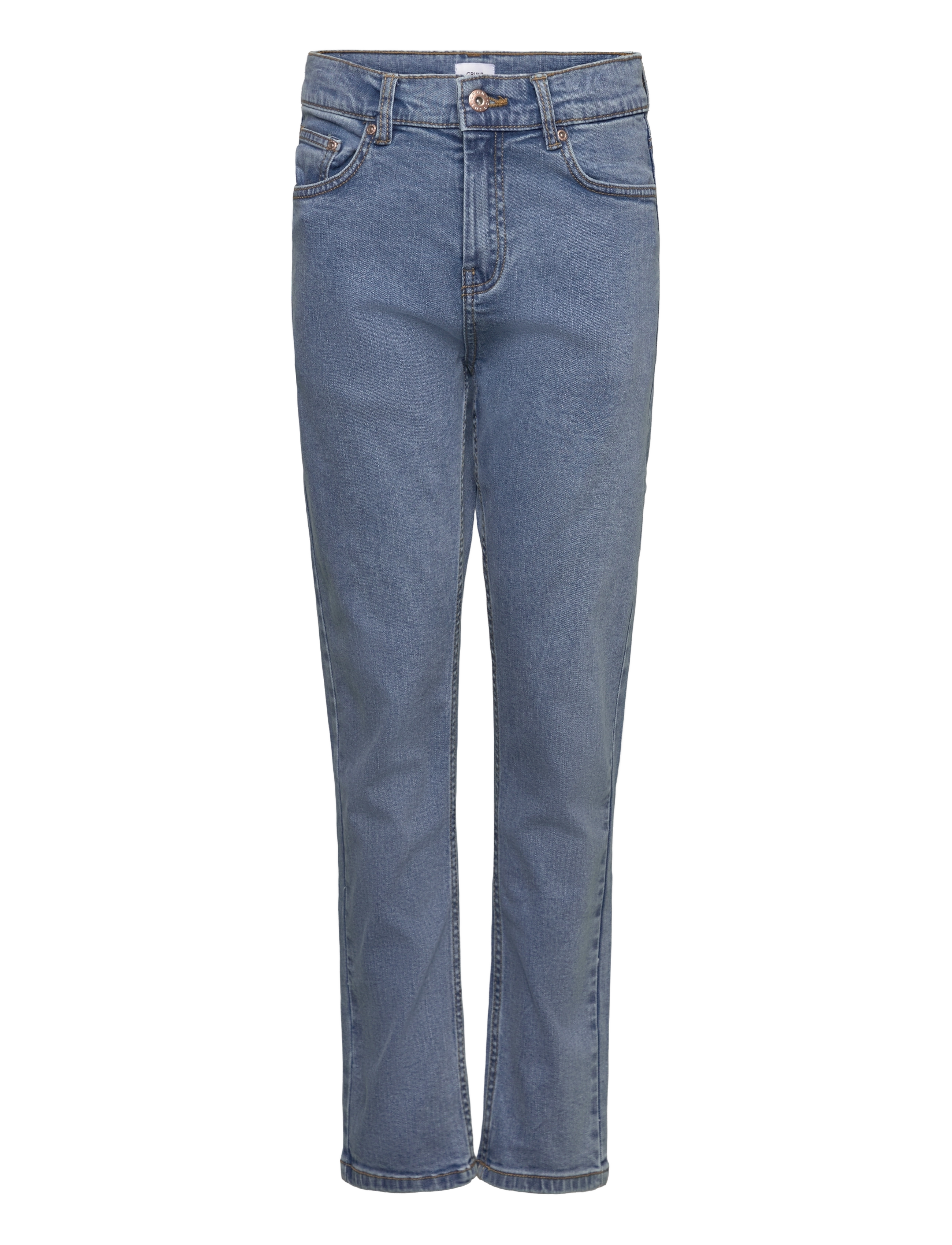 Grunt Grrebel Mid Blue, 182, Blue, Jeans > Almindelige Jeans, Børn