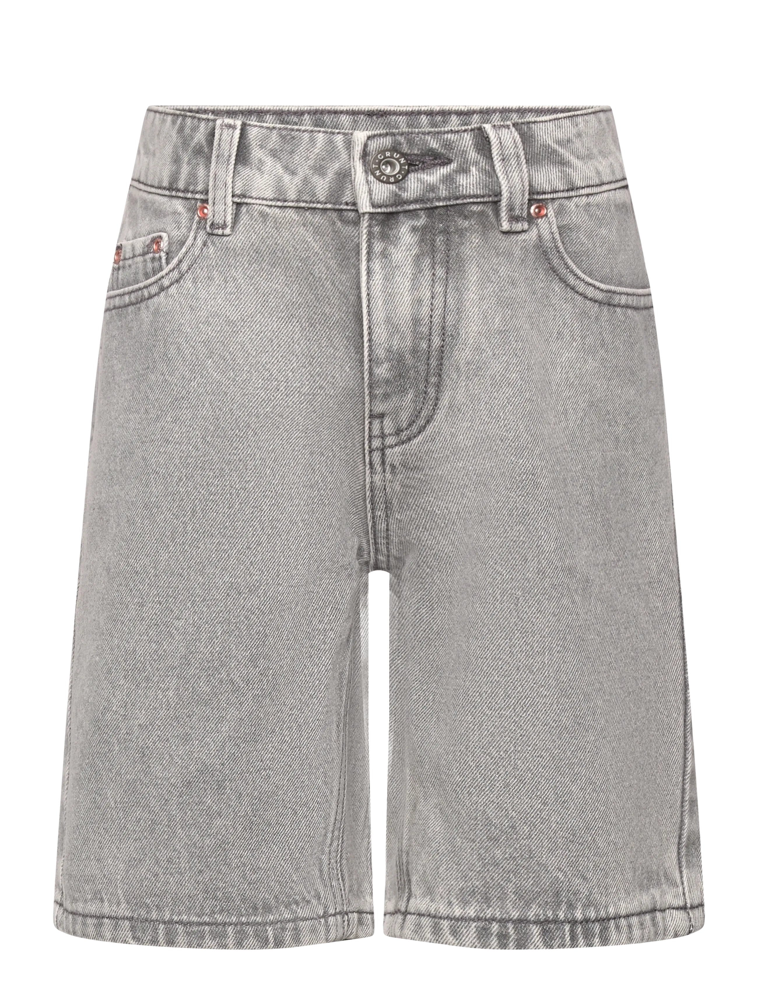Grunt Grhamon Cement Shorts, 25, Grey, Underdele > Shorts, Børn
