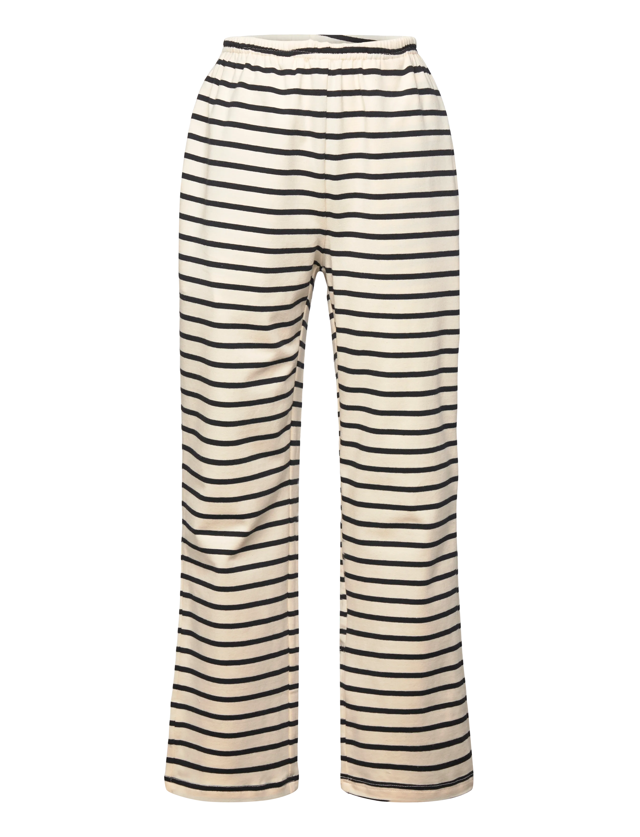 Grunt GRBina Stripe Pants - Last chance - OFF WHITE-BLACK / multi