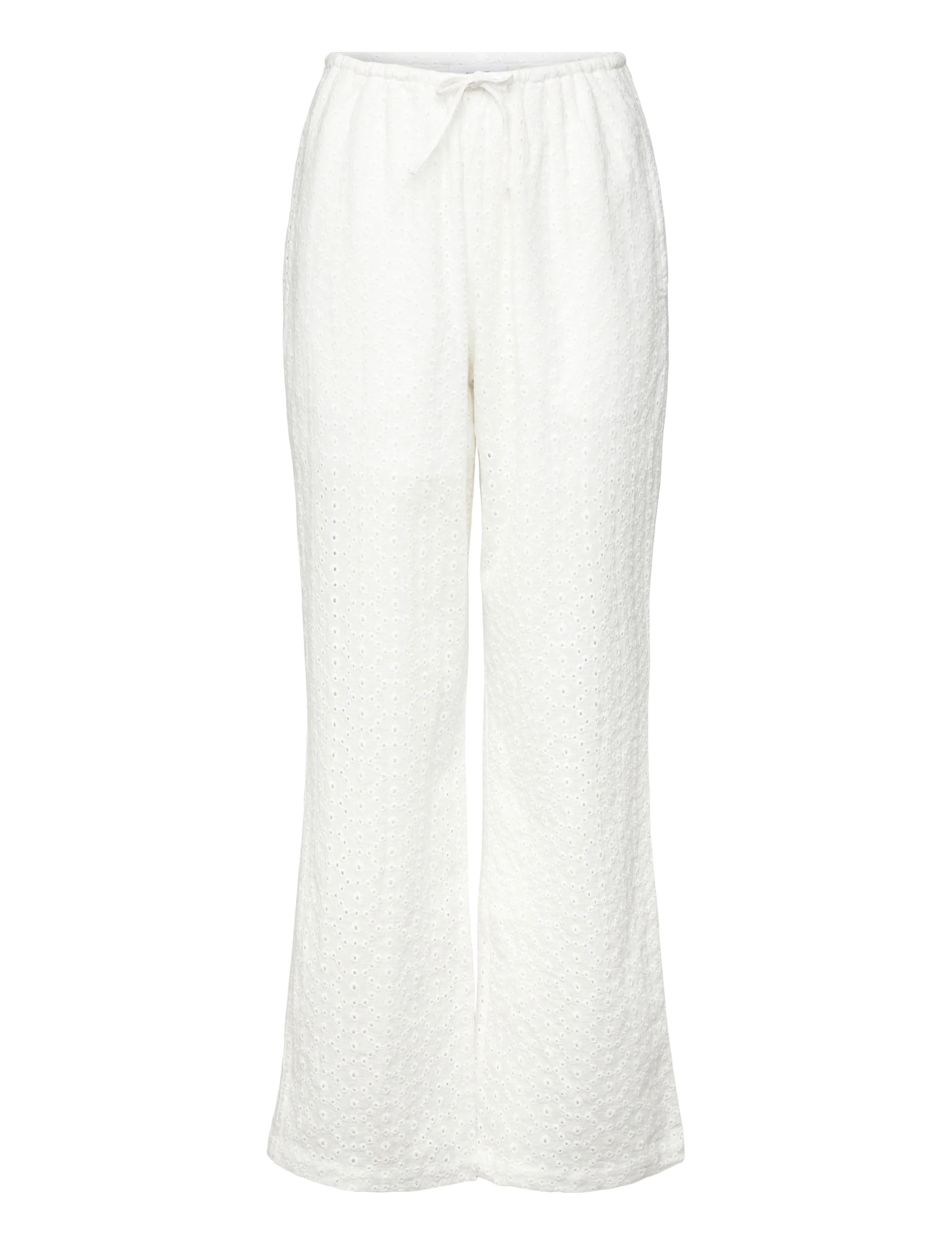 Grunt Grlava Ang Pants, S/10Y, Unterteile, Weiß - Trousers, Kinder