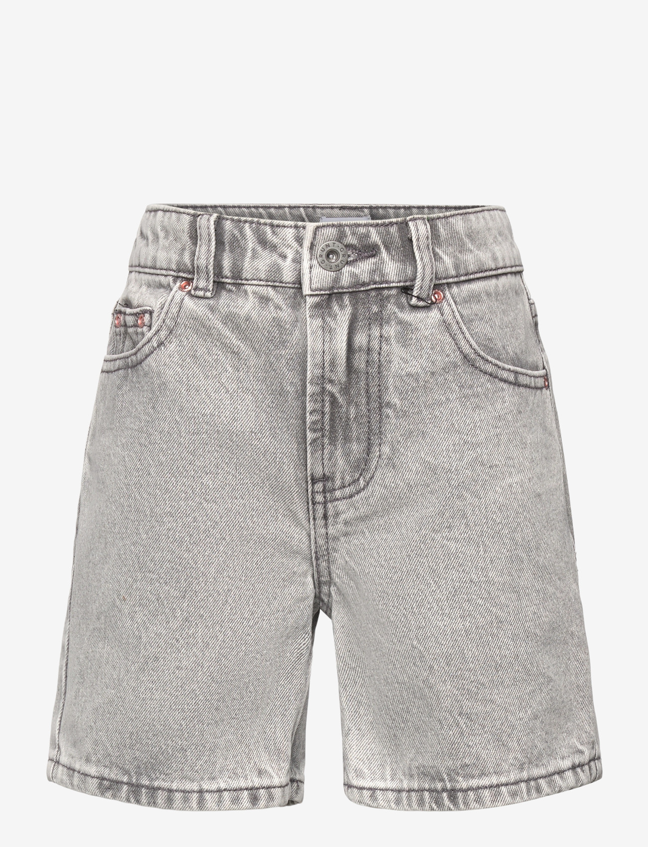 Grunt - GRGlori Mid-Rise Cement Shorts - denimshorts - grey - 0
