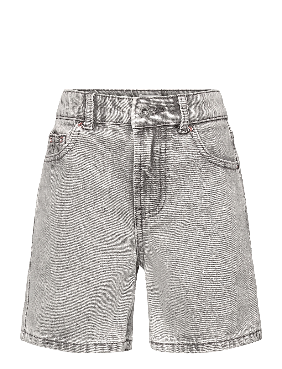 Grunt - GRGlori Mid-Rise Cement Shorts - jeansshorts - grey - 0