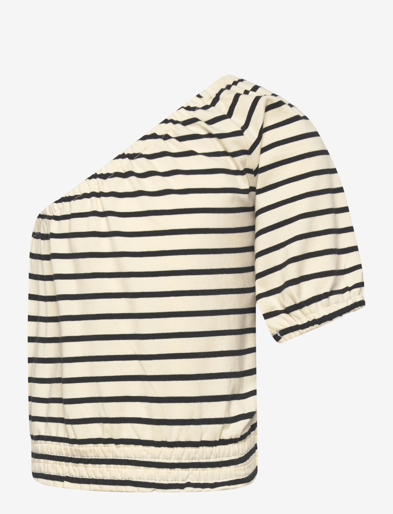 Grunt - GRLou Stripe Top - gode sommertilbud - off white-black - 0