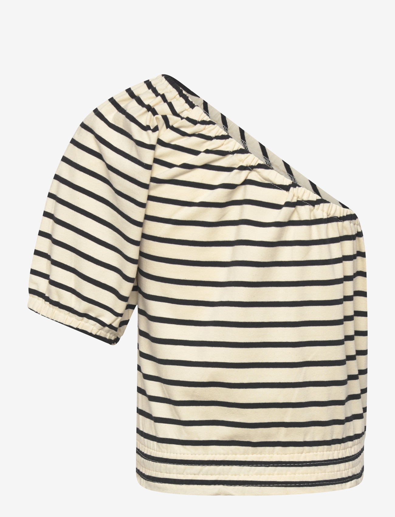 Grunt - GRLou Stripe Top - gode sommertilbud - off white-black - 1