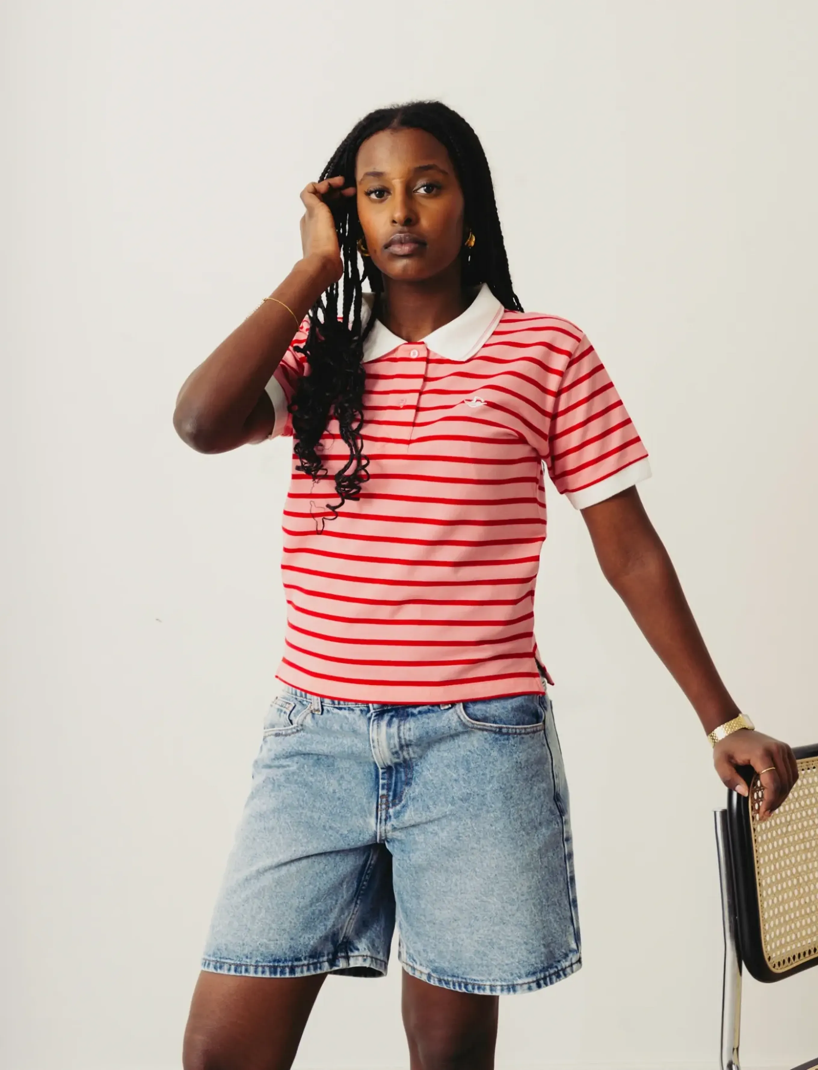 Grunt - GRStur Polo Tee - polosärgid - red - 4