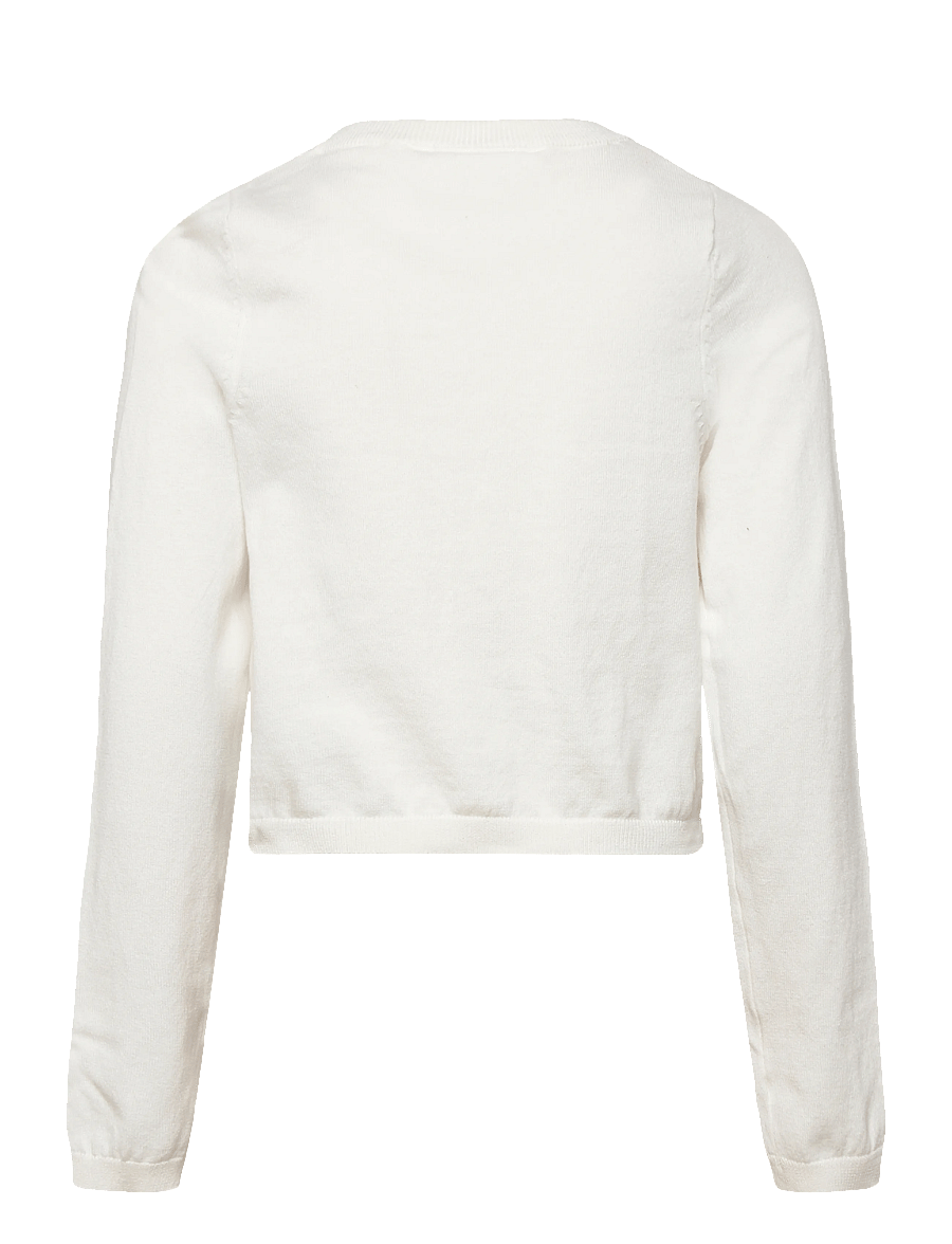 Grunt - GRLina LS Knit Cardigan - cardigans - off white - 1