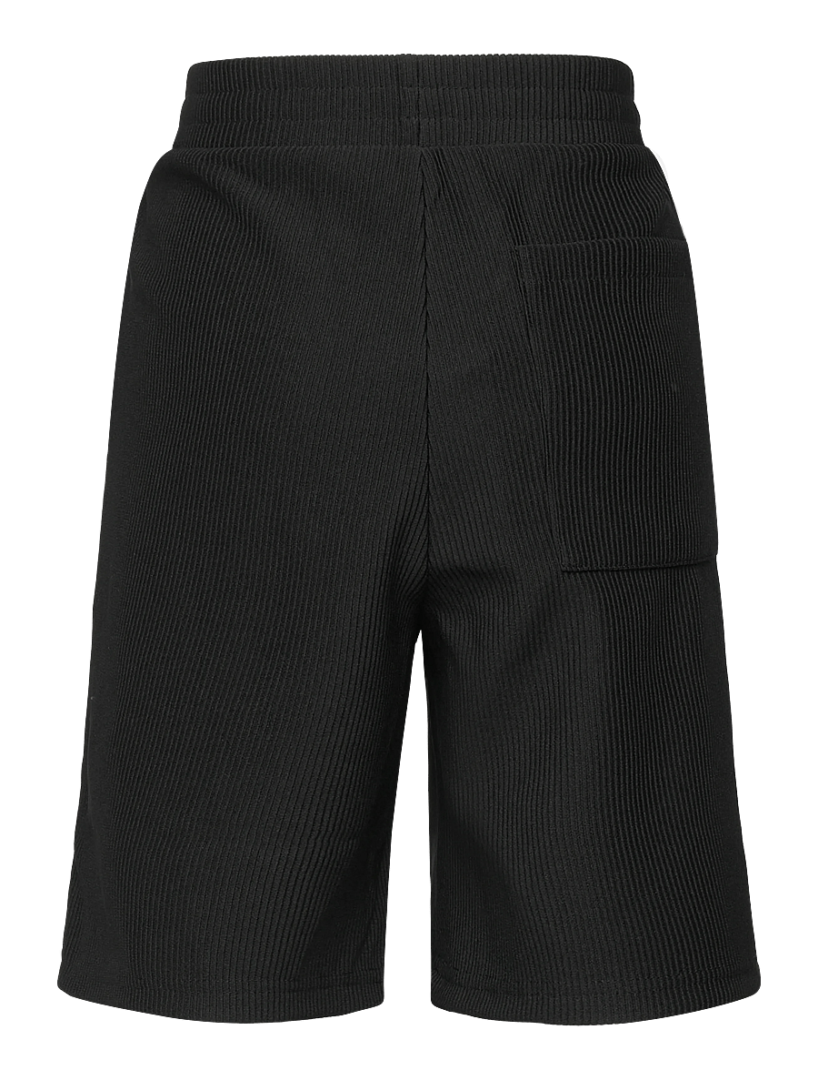 Grunt - GRHein Plisse Shorts - casual shorts - black - 1