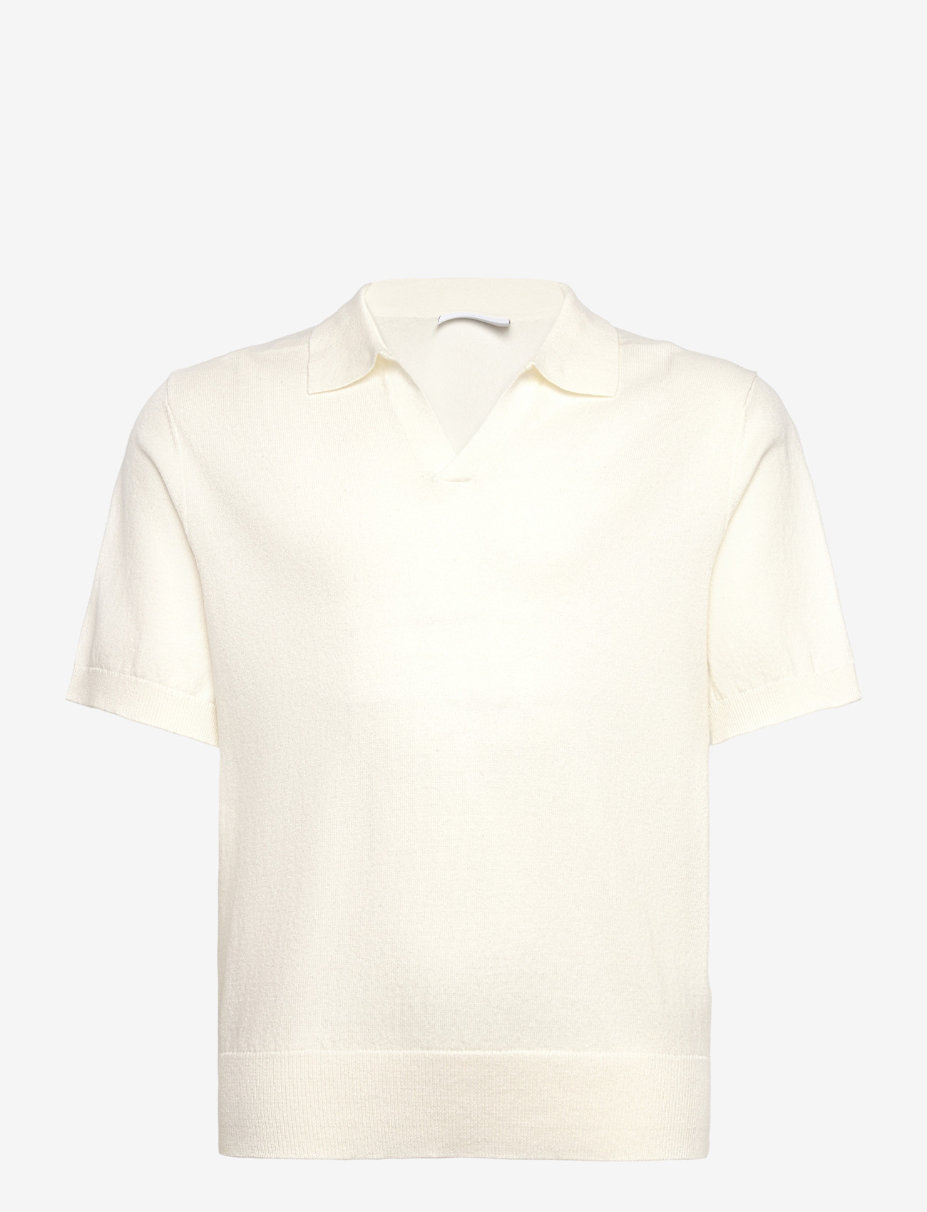 Grunt - GRBanthat SS Knit - short-sleeved polos - off white - 0