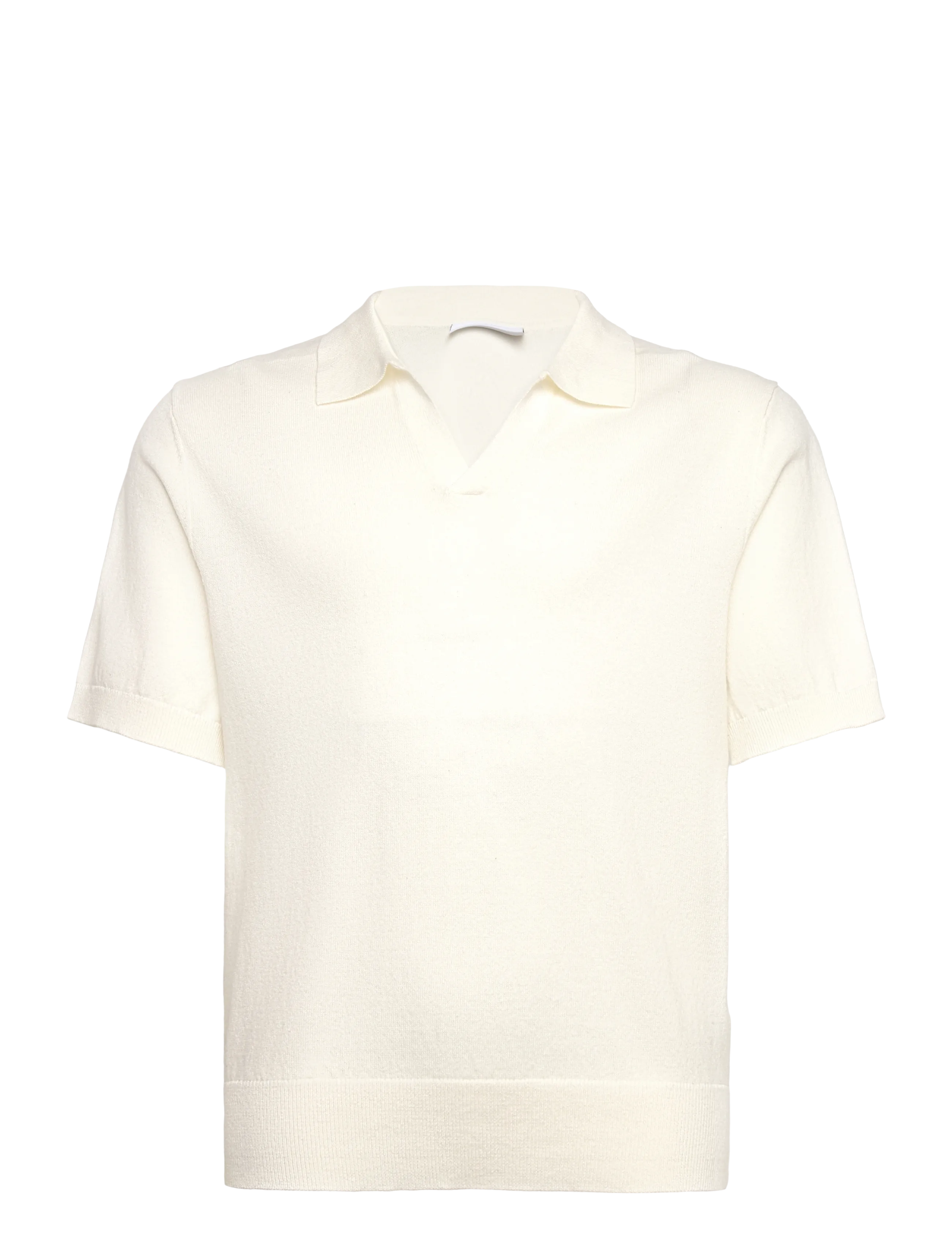 Grunt GRBanthat SS Knit - Overdele - OFF WHITE / cream