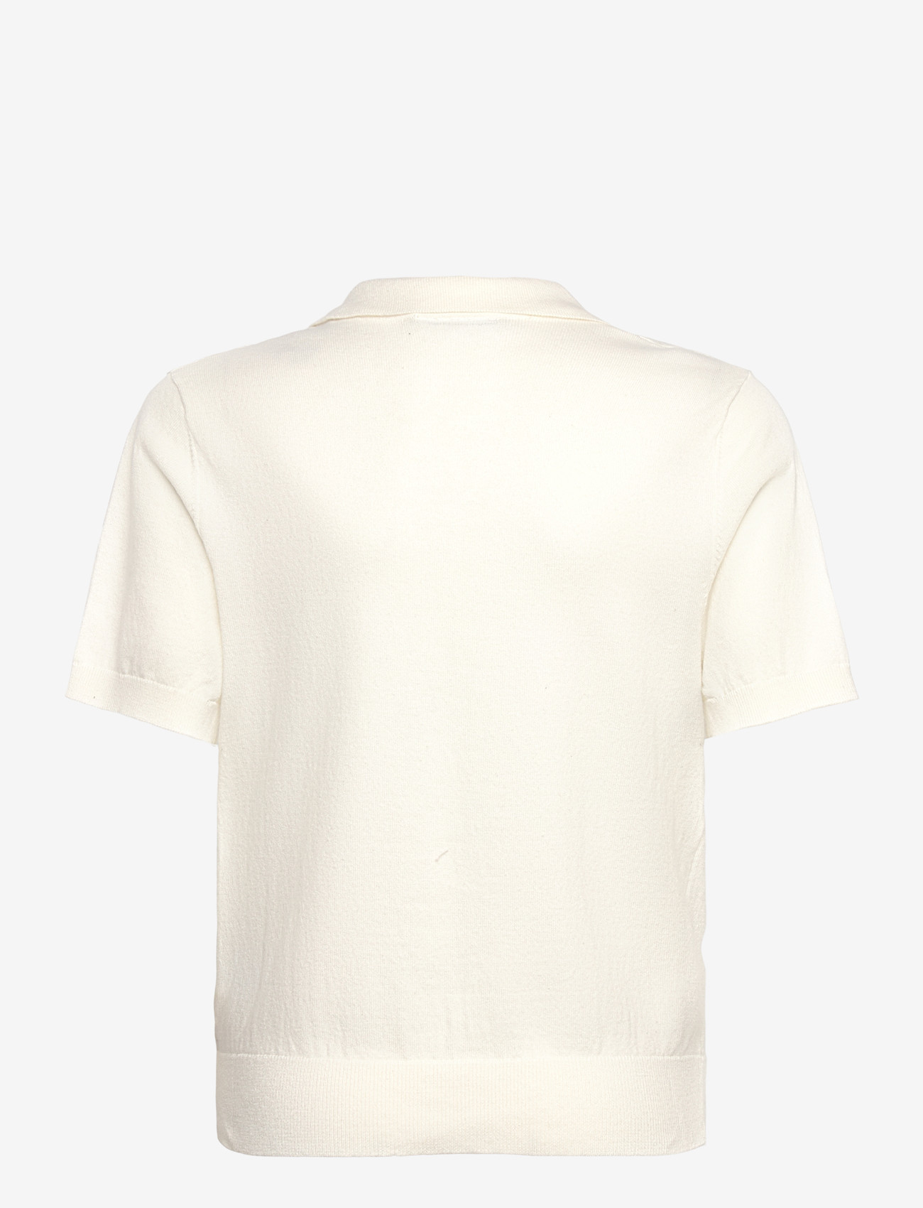 Grunt - GRBanthat SS Knit - short-sleeved polos - off white - 1
