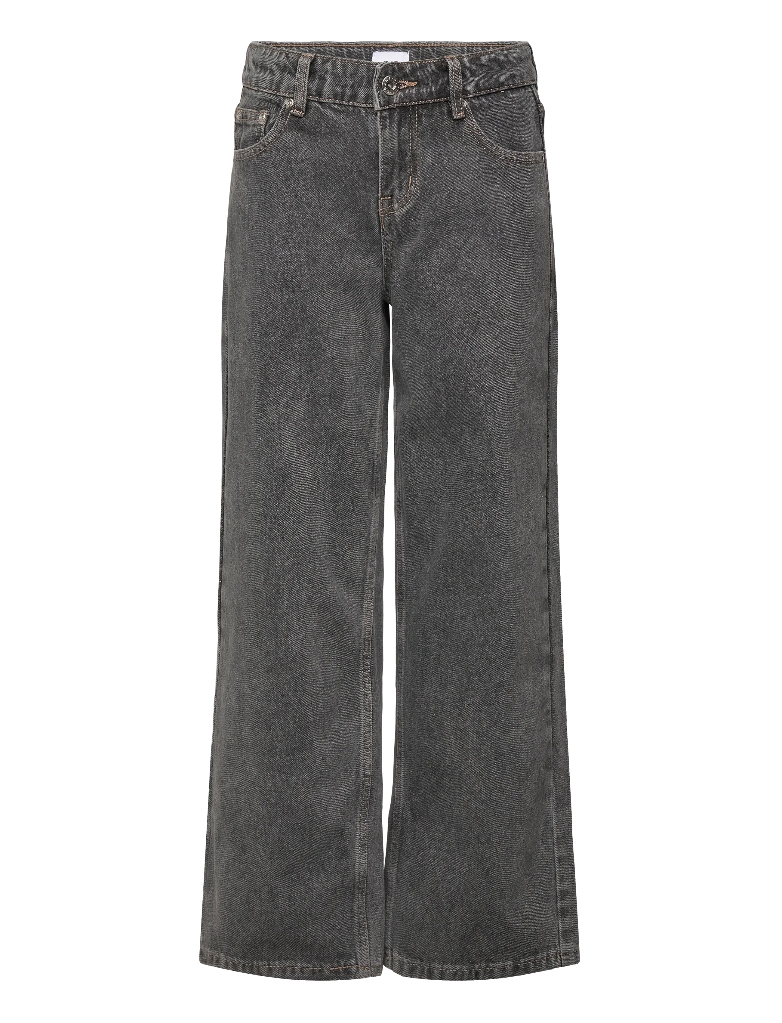 Grunt Grtenerife Low-Rise Grey, 26/13Y, Jeans, Grau - Wide Kinder