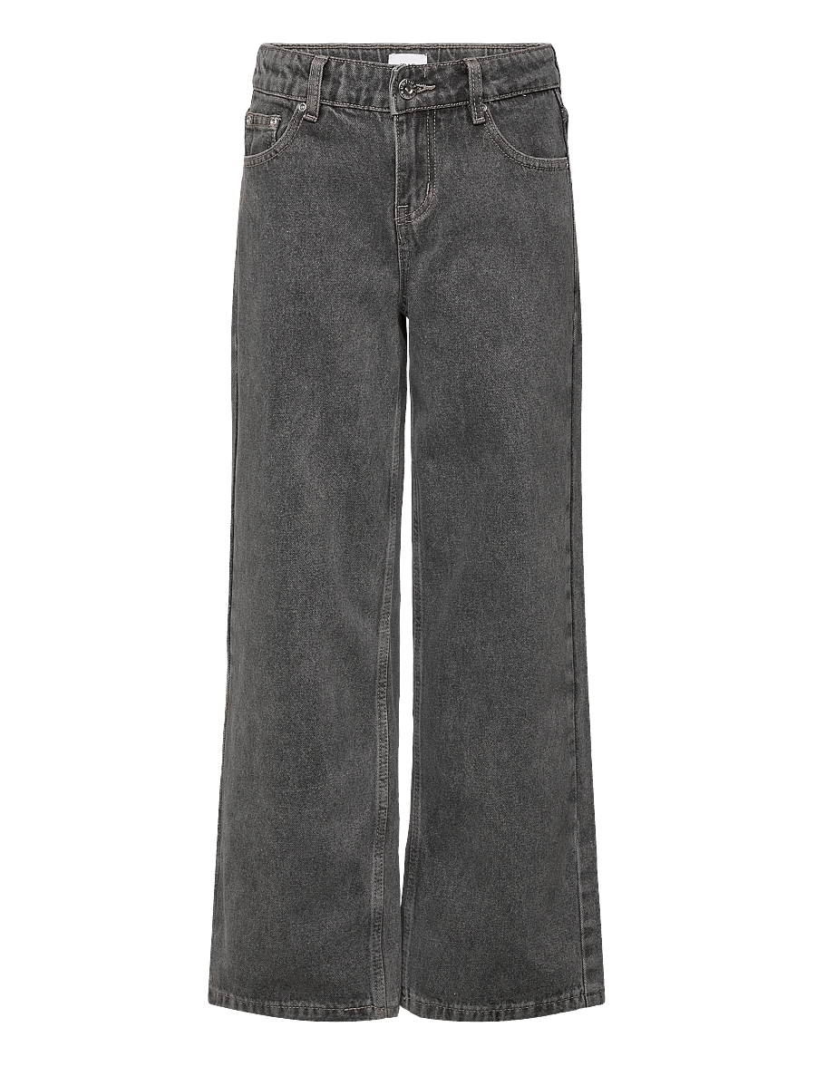 Grunt - GRTenerife Low-rise Grey - hosen mit weitem bein - grey - 0