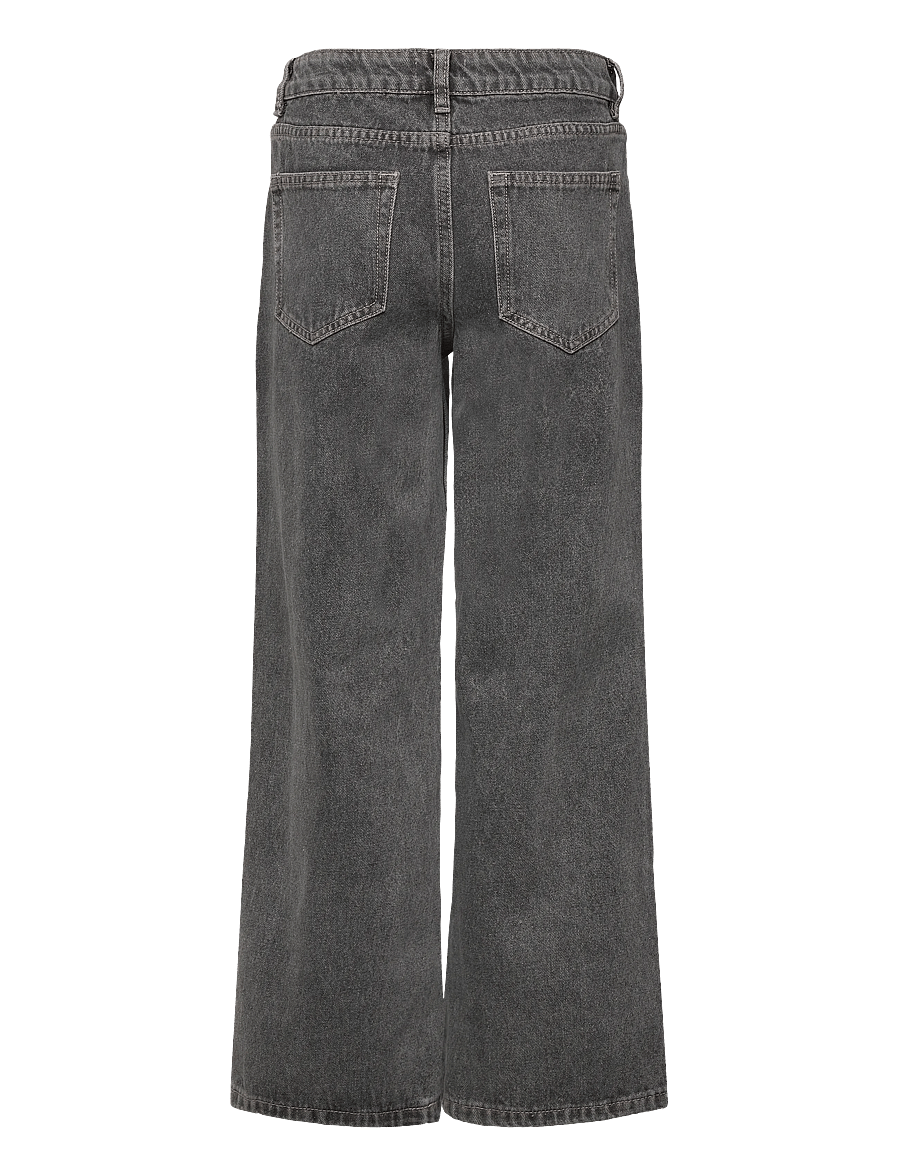 Grunt - GRTenerife Low-rise Grey - hosen mit weitem bein - grey - 1