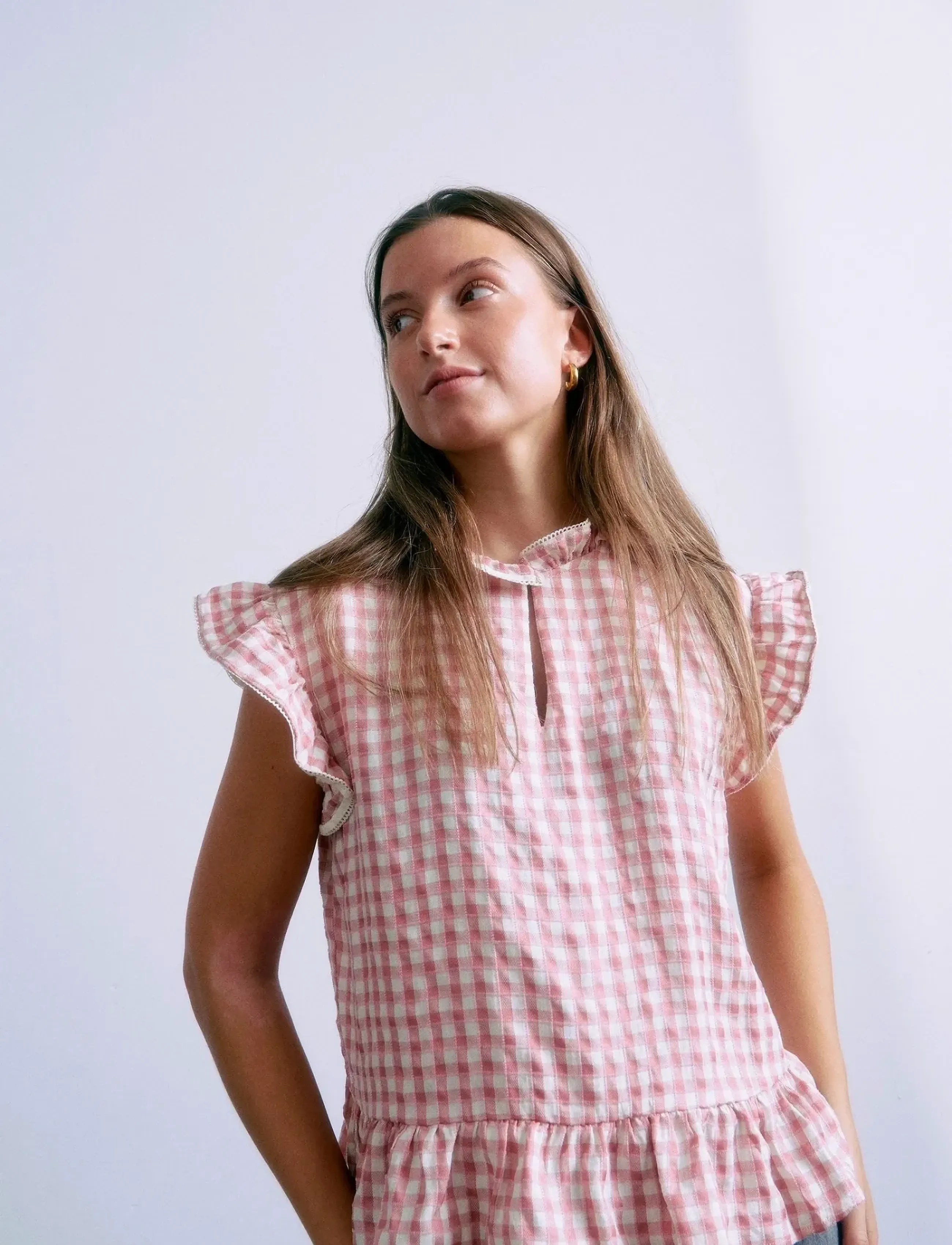 Grunt Grarte Tern Top, S/10Y, Oberteile, Rot - Blouses & Tunics, Kinder