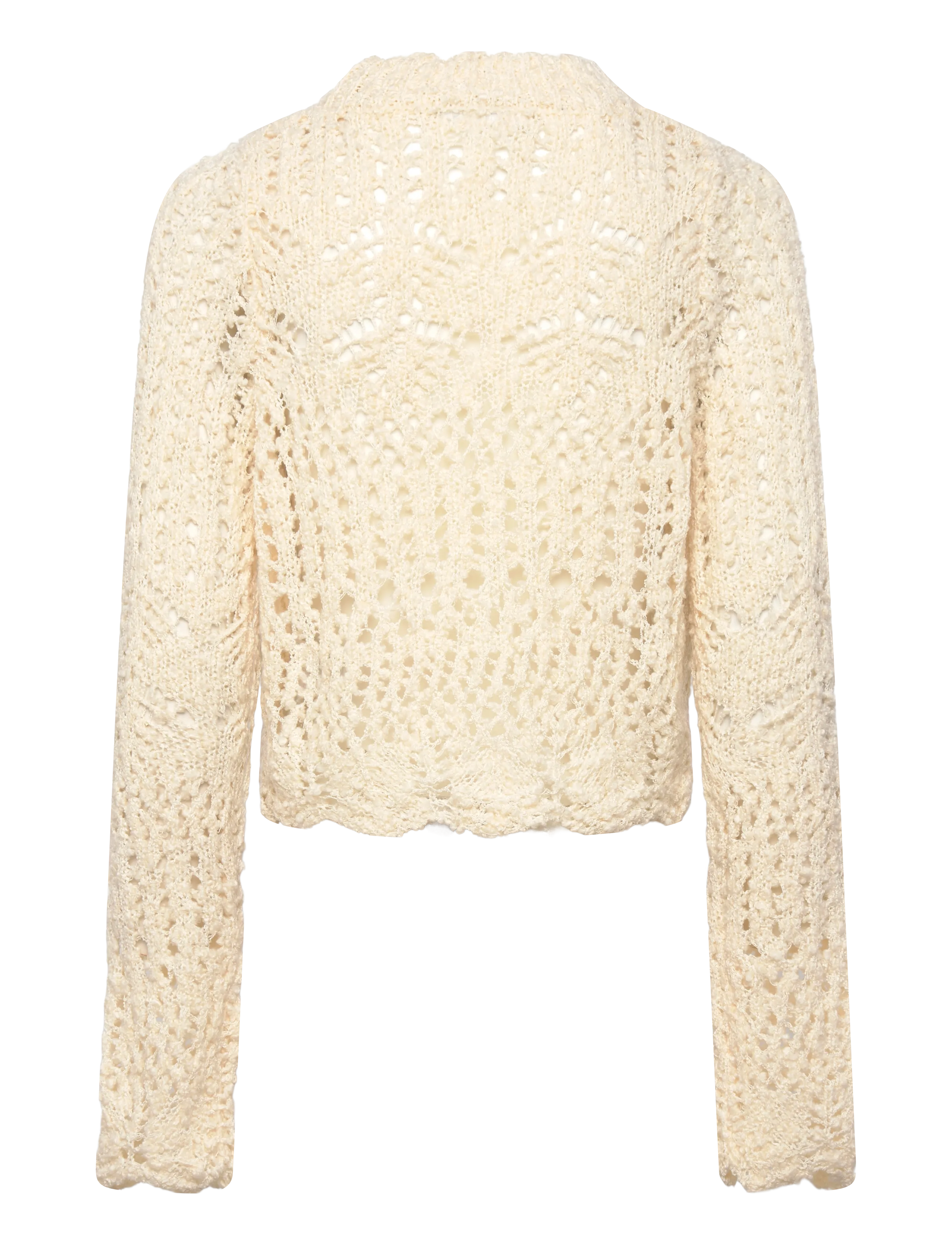 Grunt - GRAlga LS Knit - tröjor - nature - 1