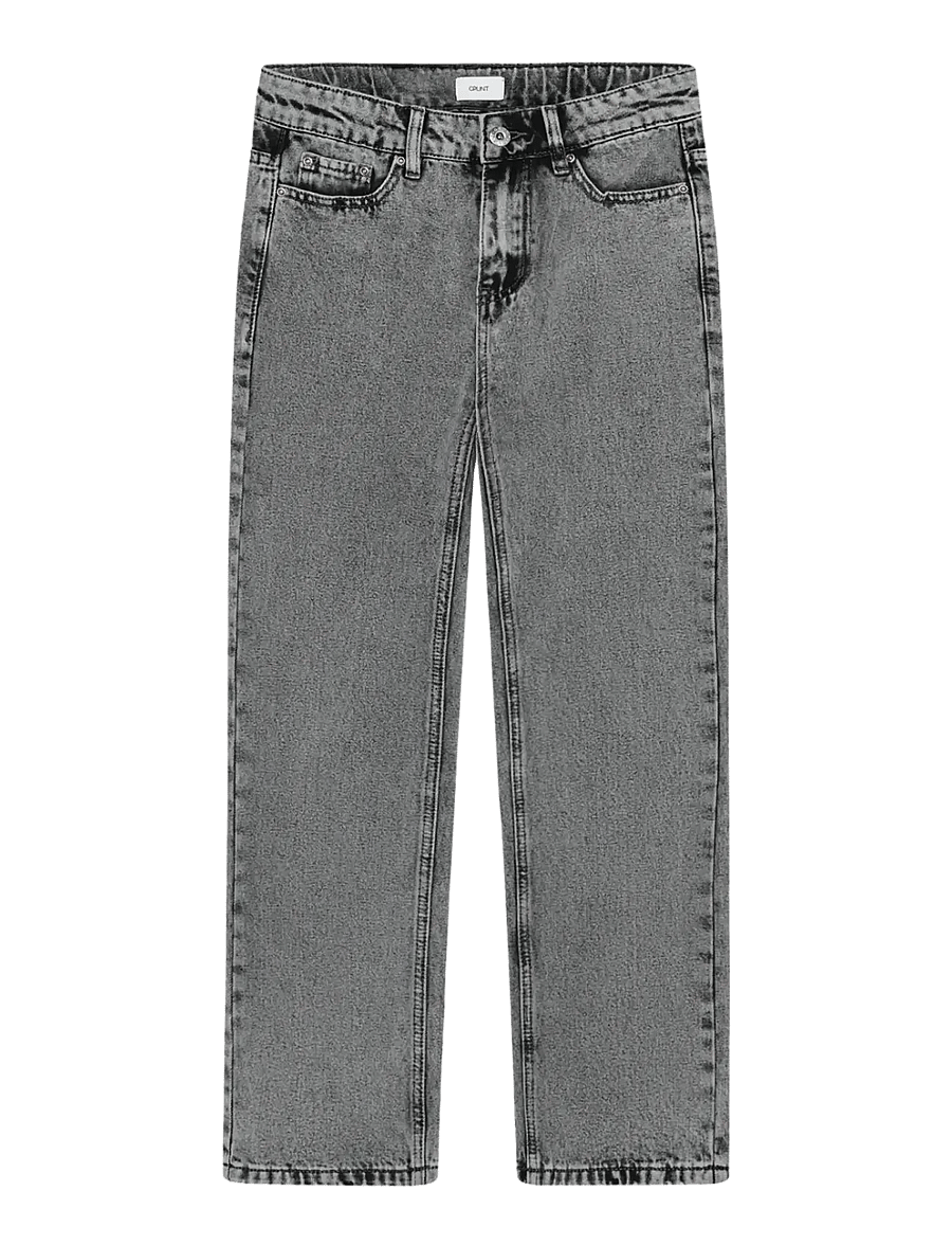 Grunt - GRStreet Loose Straight Ash - loose jeans - grey - 0