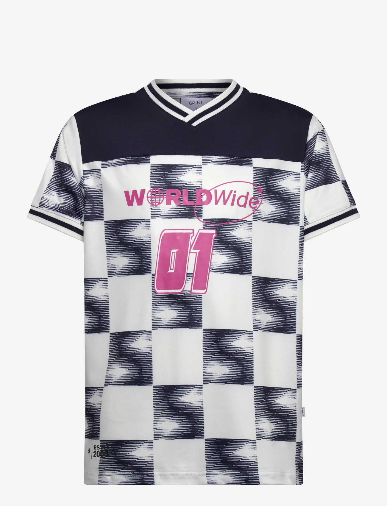 Grunt - GRRome SS Tee - korte mouwen - navy - 1